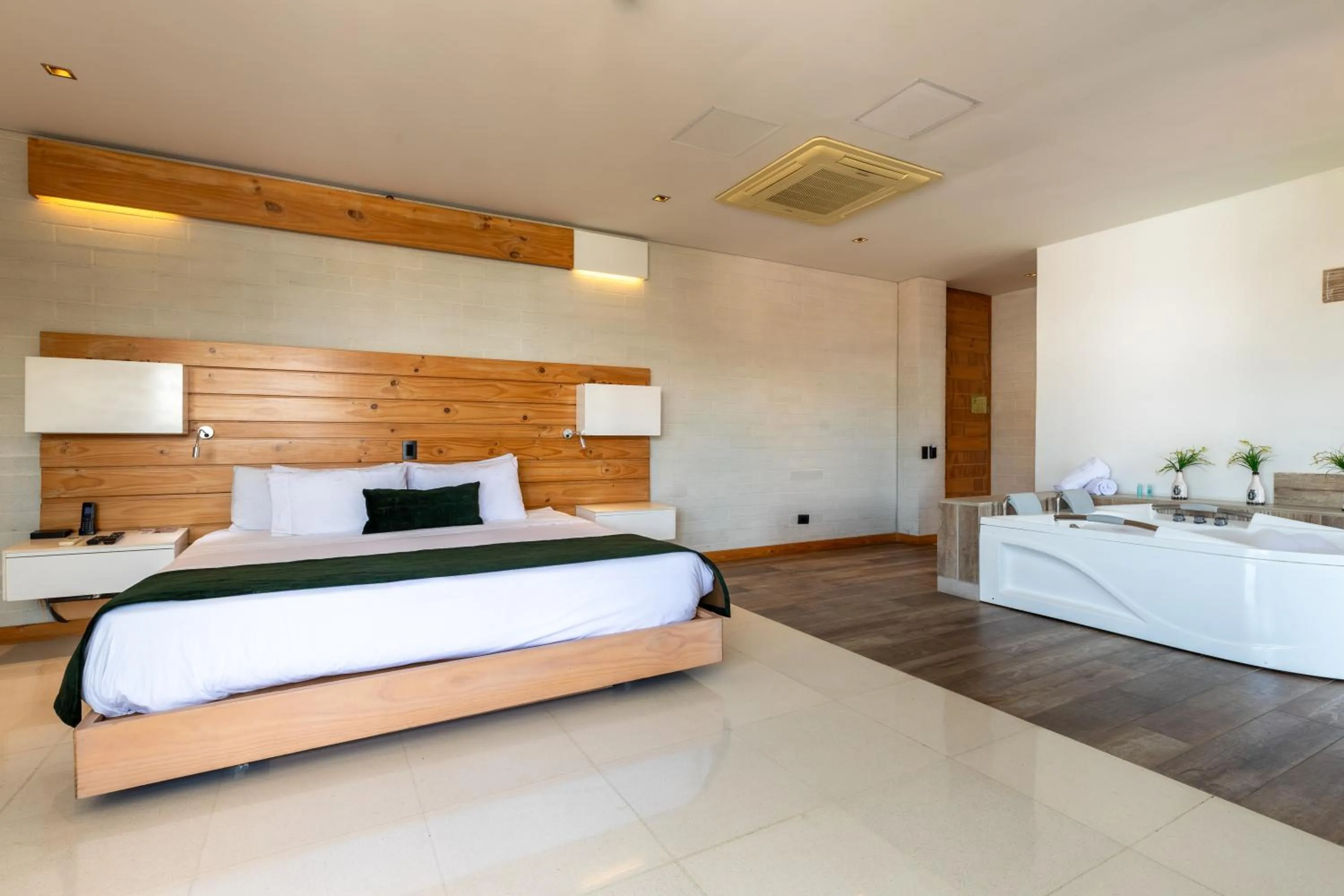 Bedroom, Bed in Terra Biohotel