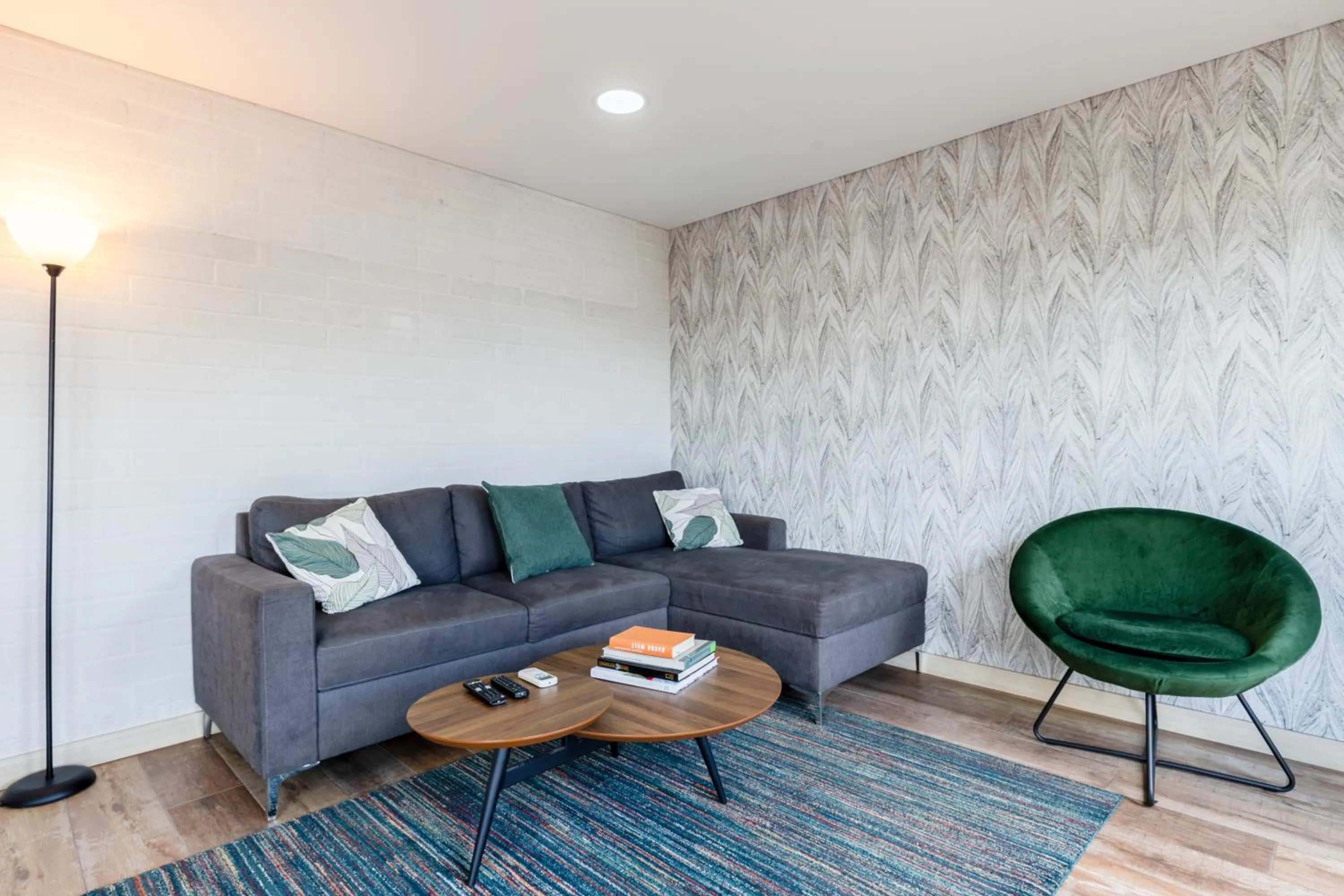 Seating area in Terra Biohotel