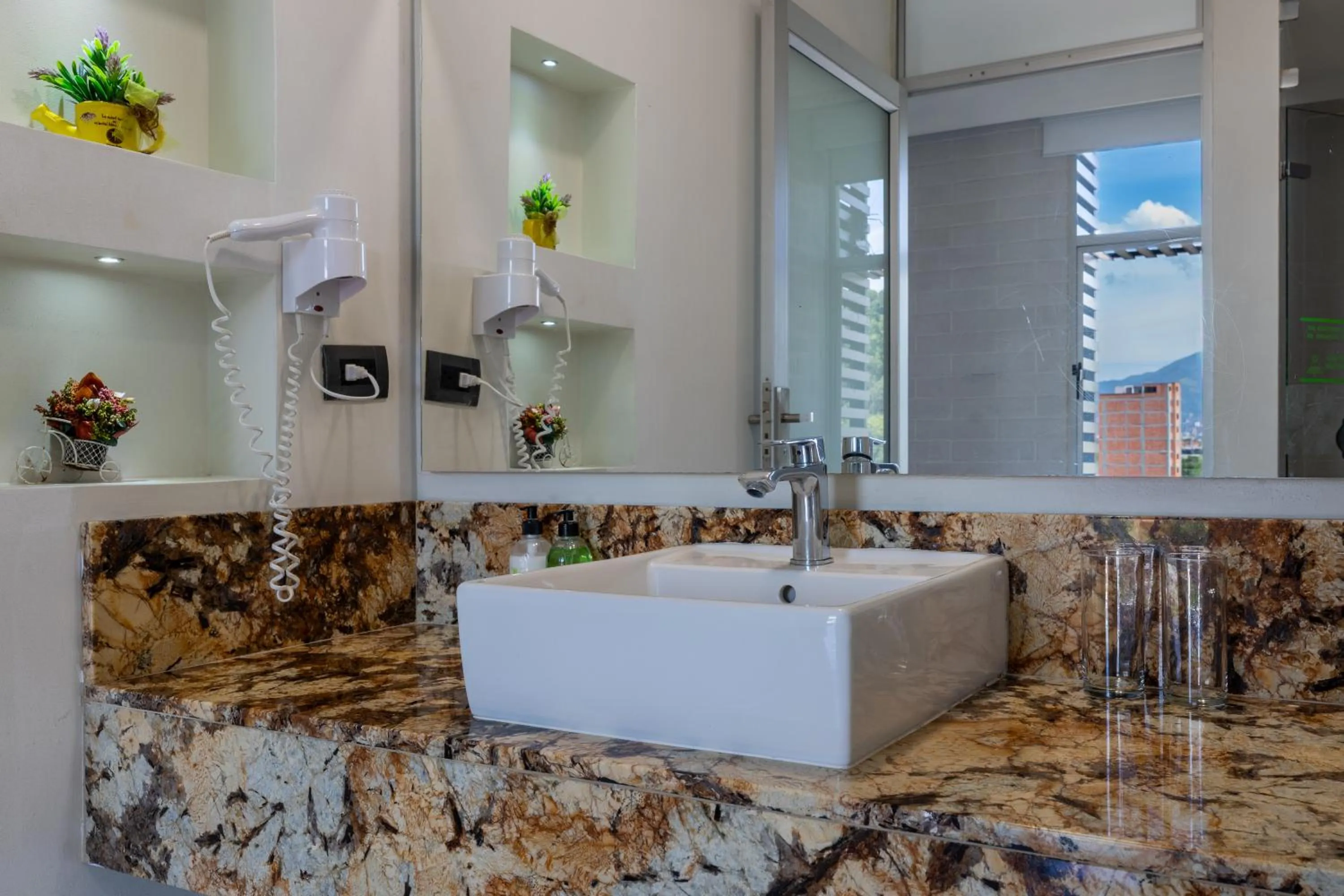 Bathroom in Terra Biohotel
