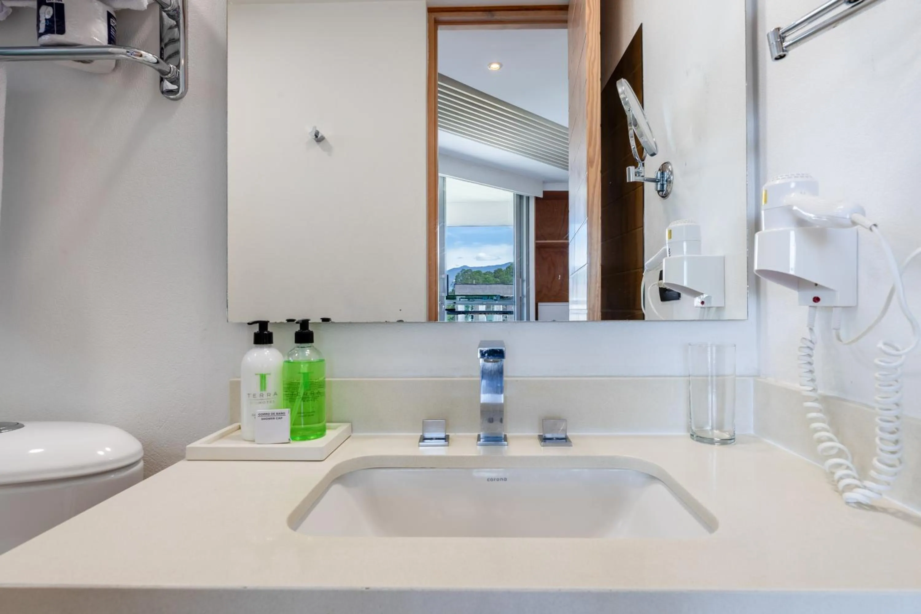 Bathroom in Terra Biohotel