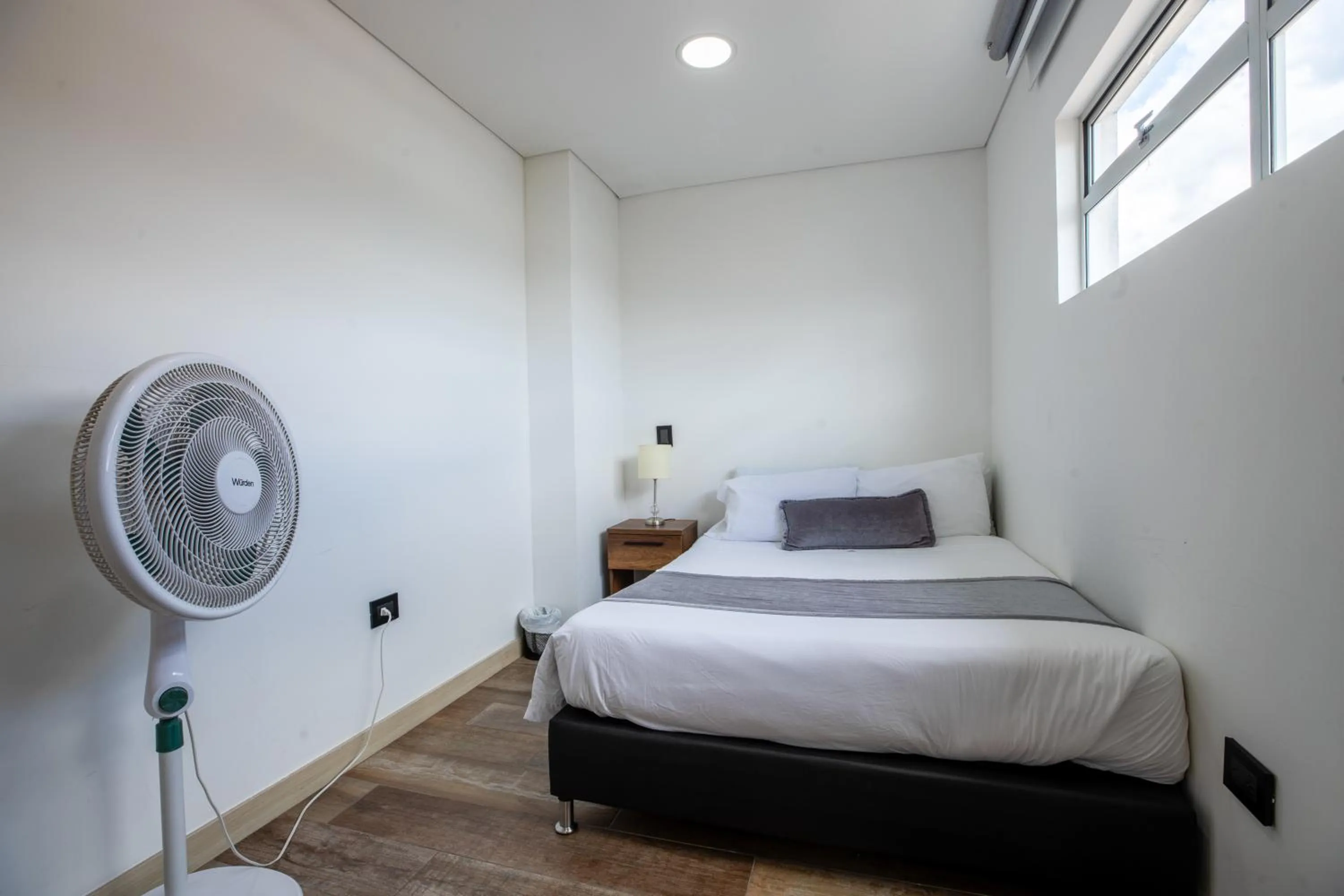 Bed in Terra Biohotel