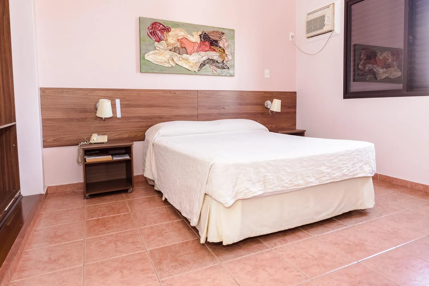 Bed in Hotel Marmo