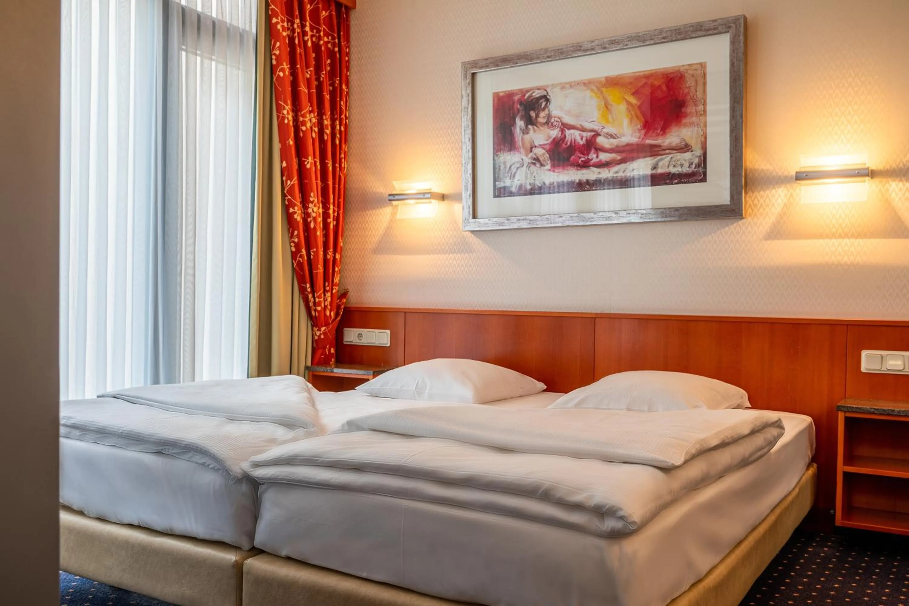 Bed in Koener Hotel & Spa