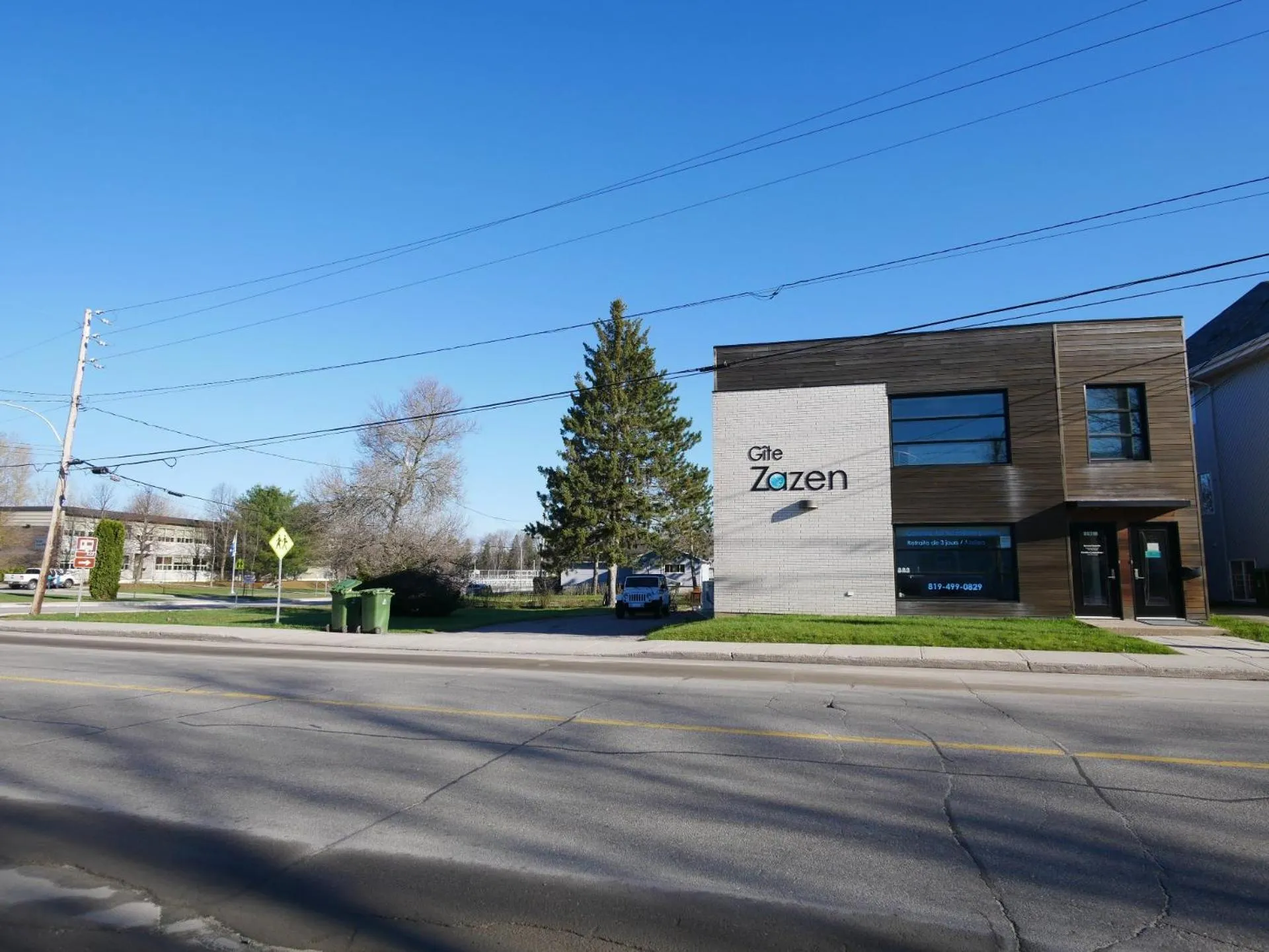 Property building in Gîte Zazen