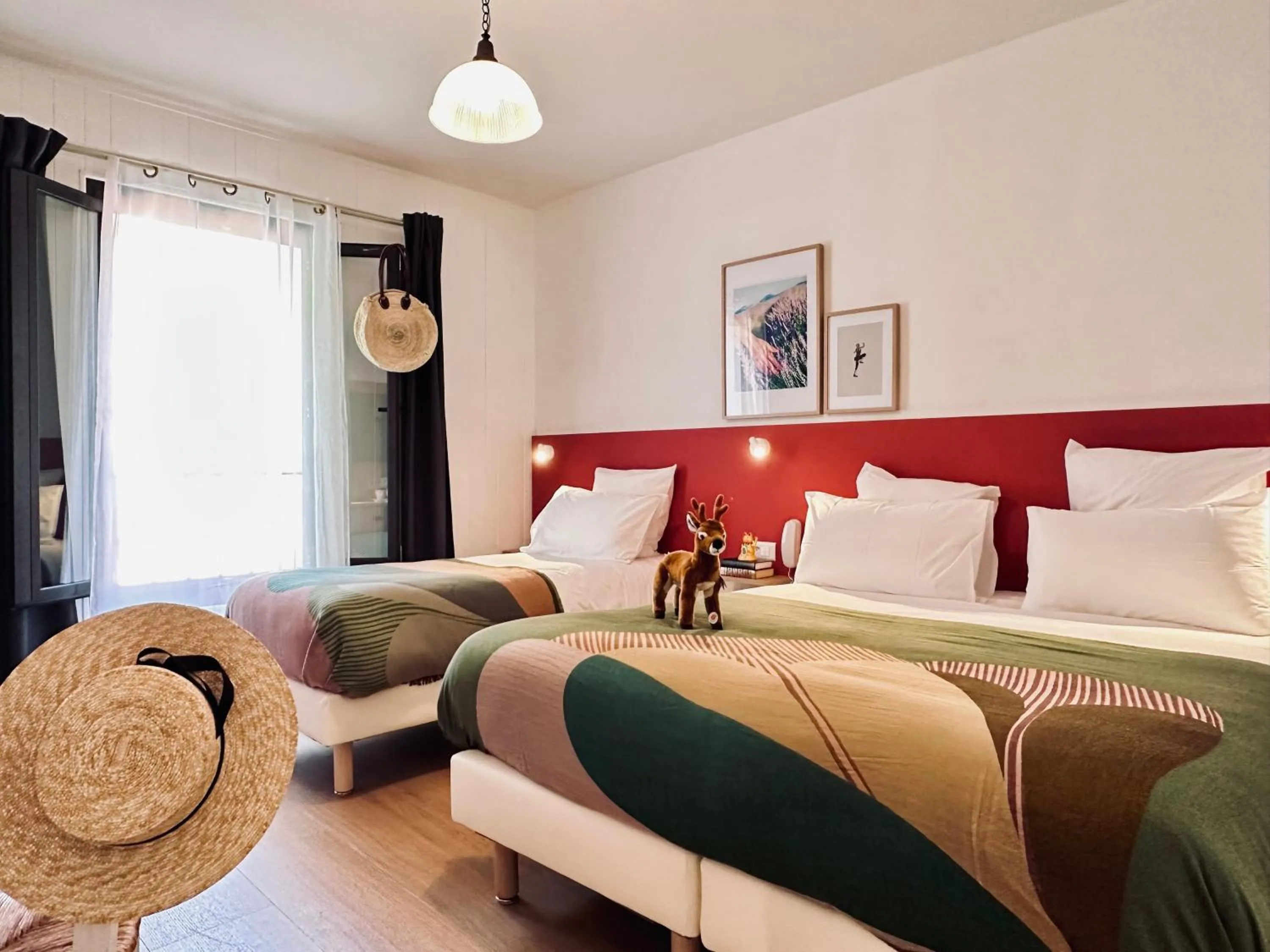 Bedroom, Bed in Hotel Le Provence - Restaurant Le Styx