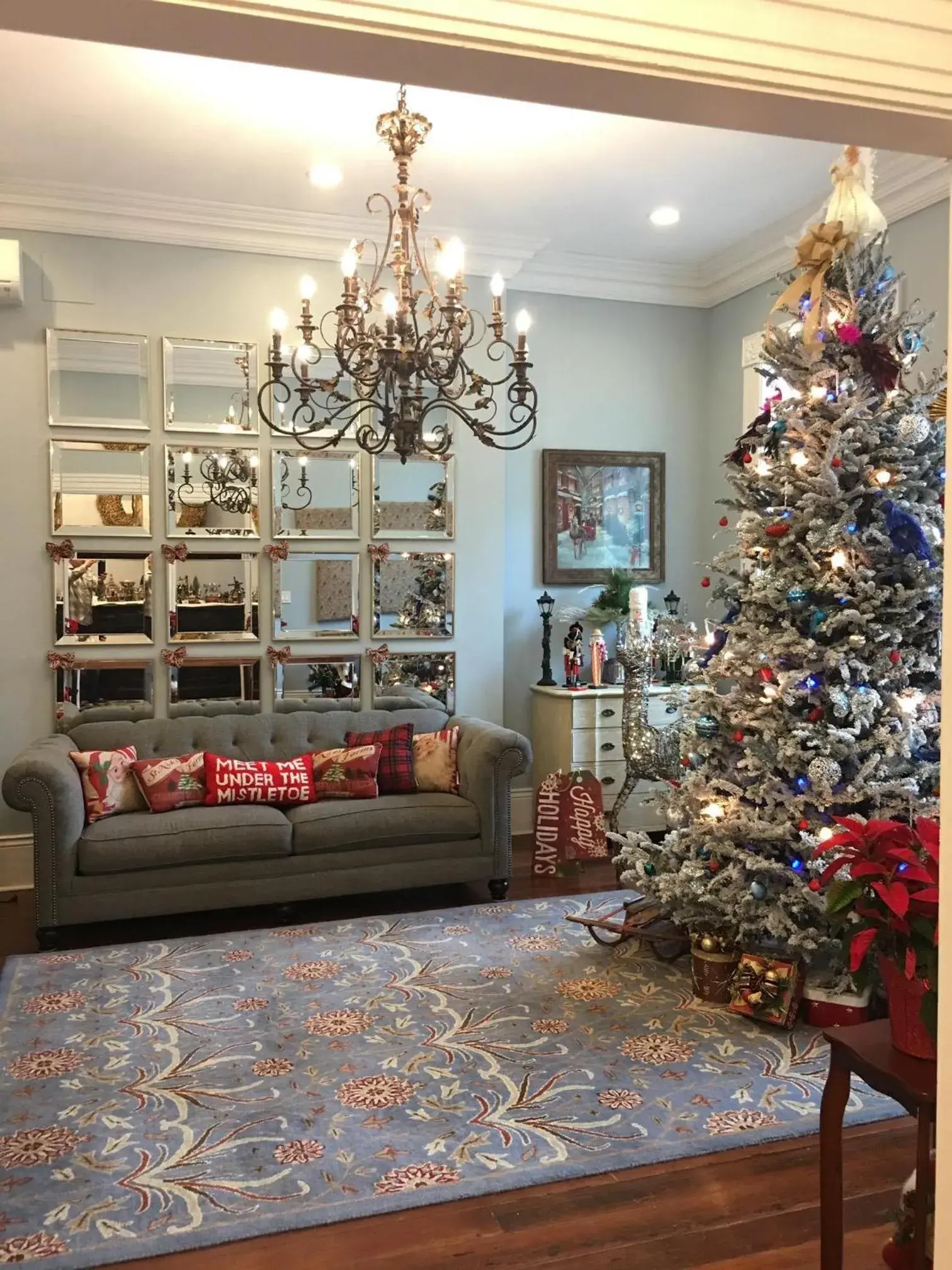 Lobby or reception in WG Creole House 1850 Lobby or reception in WG Creole House 1850