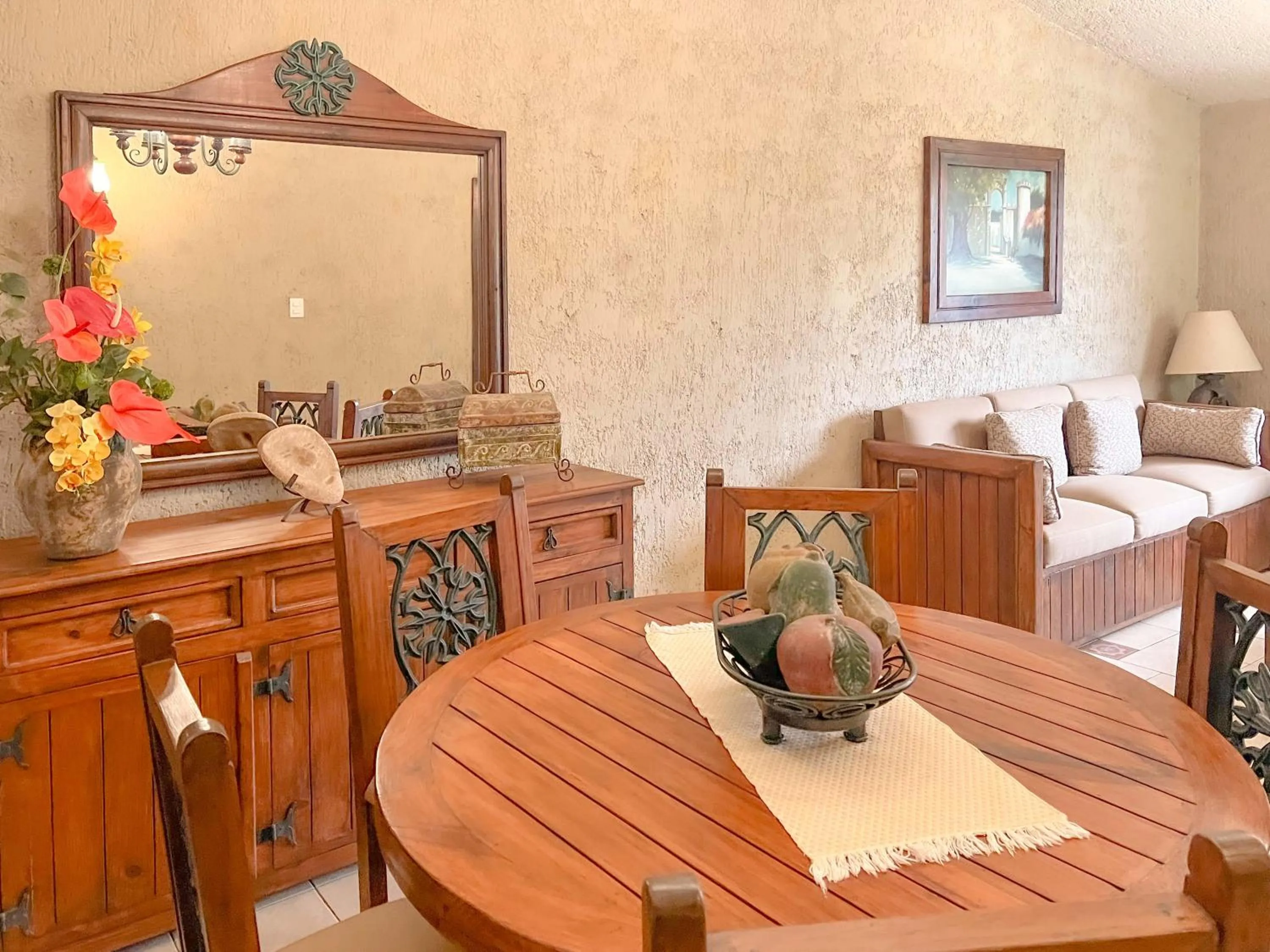 Living room in Villas Layfer, Córdoba, Veracruz, Mexico