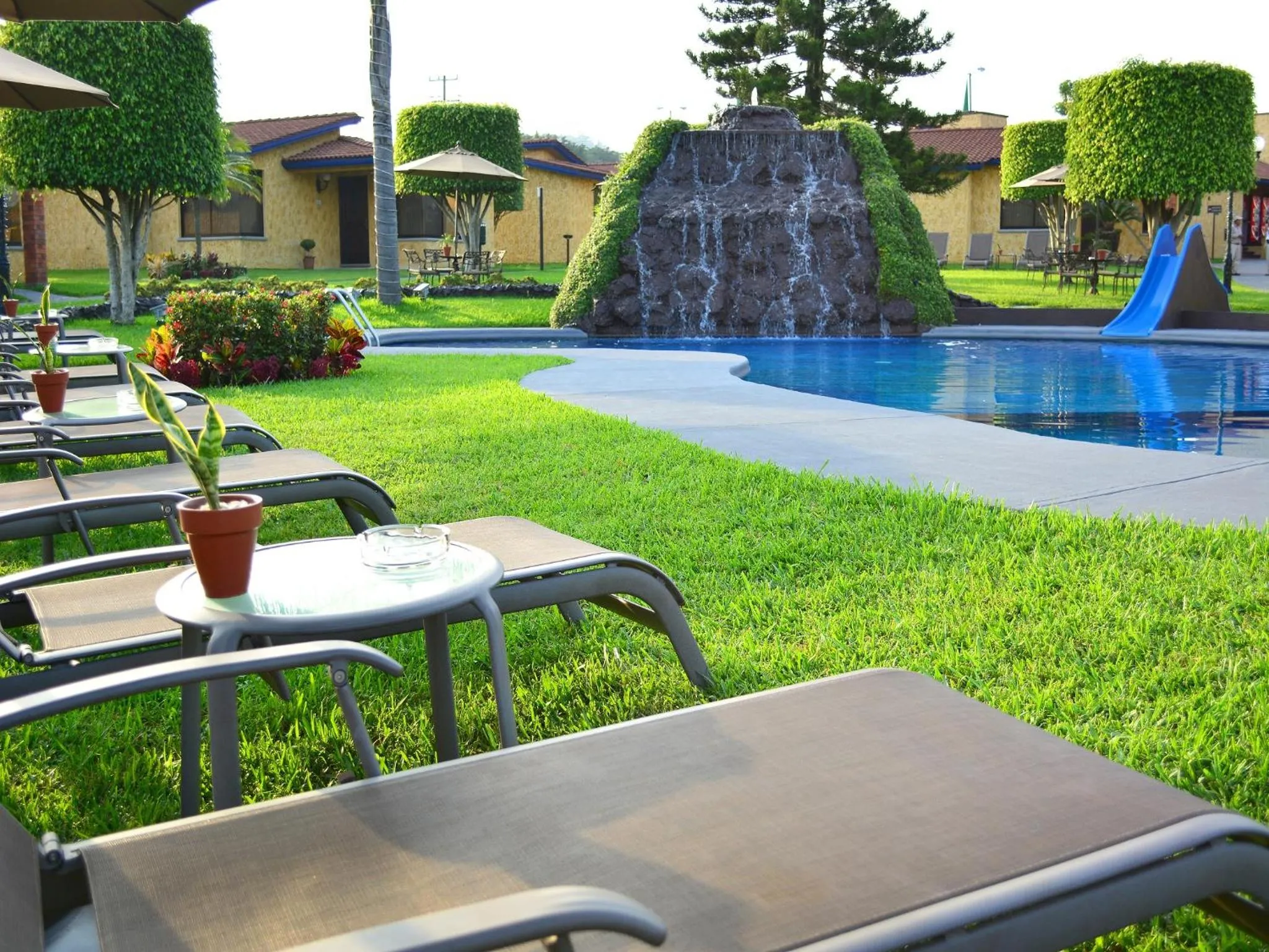Garden in Villas Layfer, Córdoba, Veracruz, Mexico