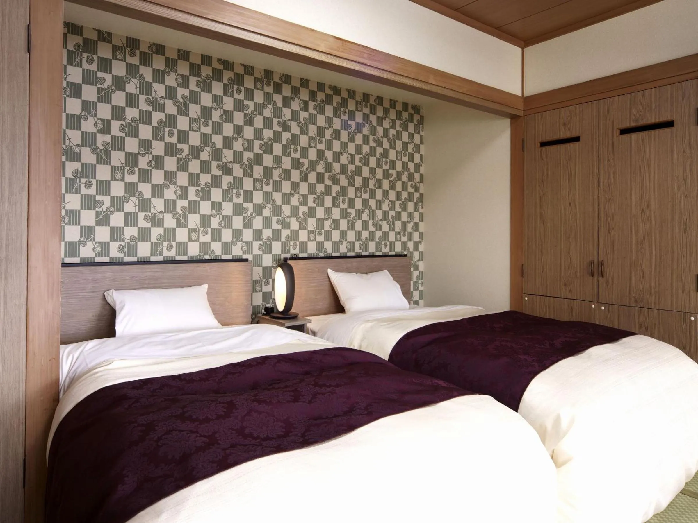 Photo of the whole room, Bed in Kichimu