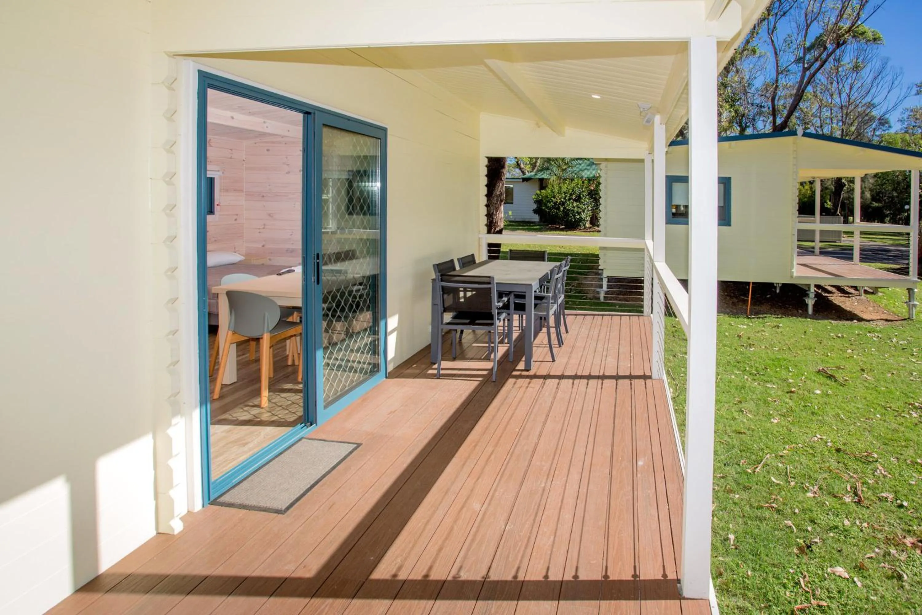 Patio in BIG4 Tasman Holiday Parks - Racecourse Beach