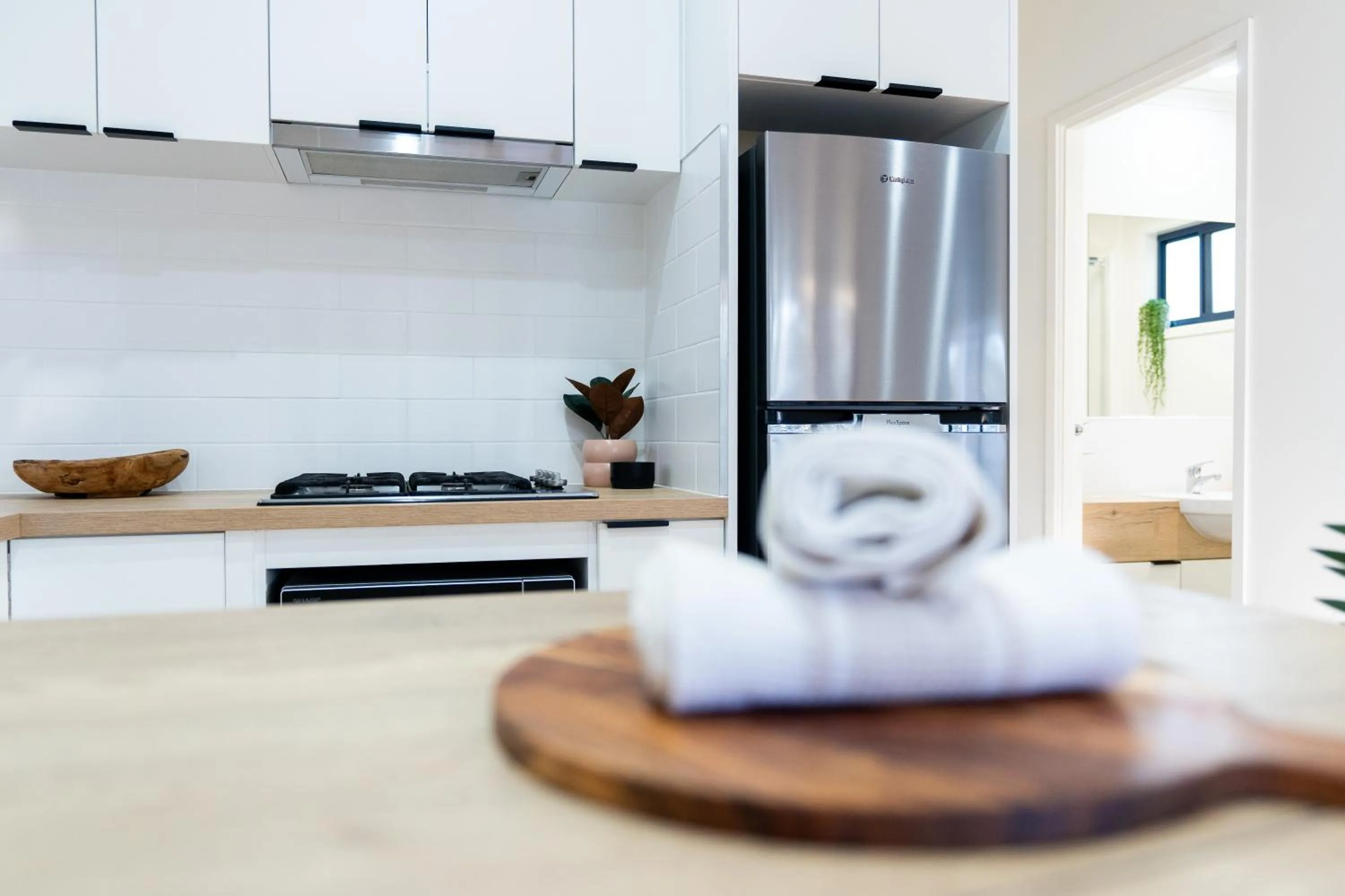 Kitchen or kitchenette in BIG4 Tasman Holiday Parks - Racecourse Beach