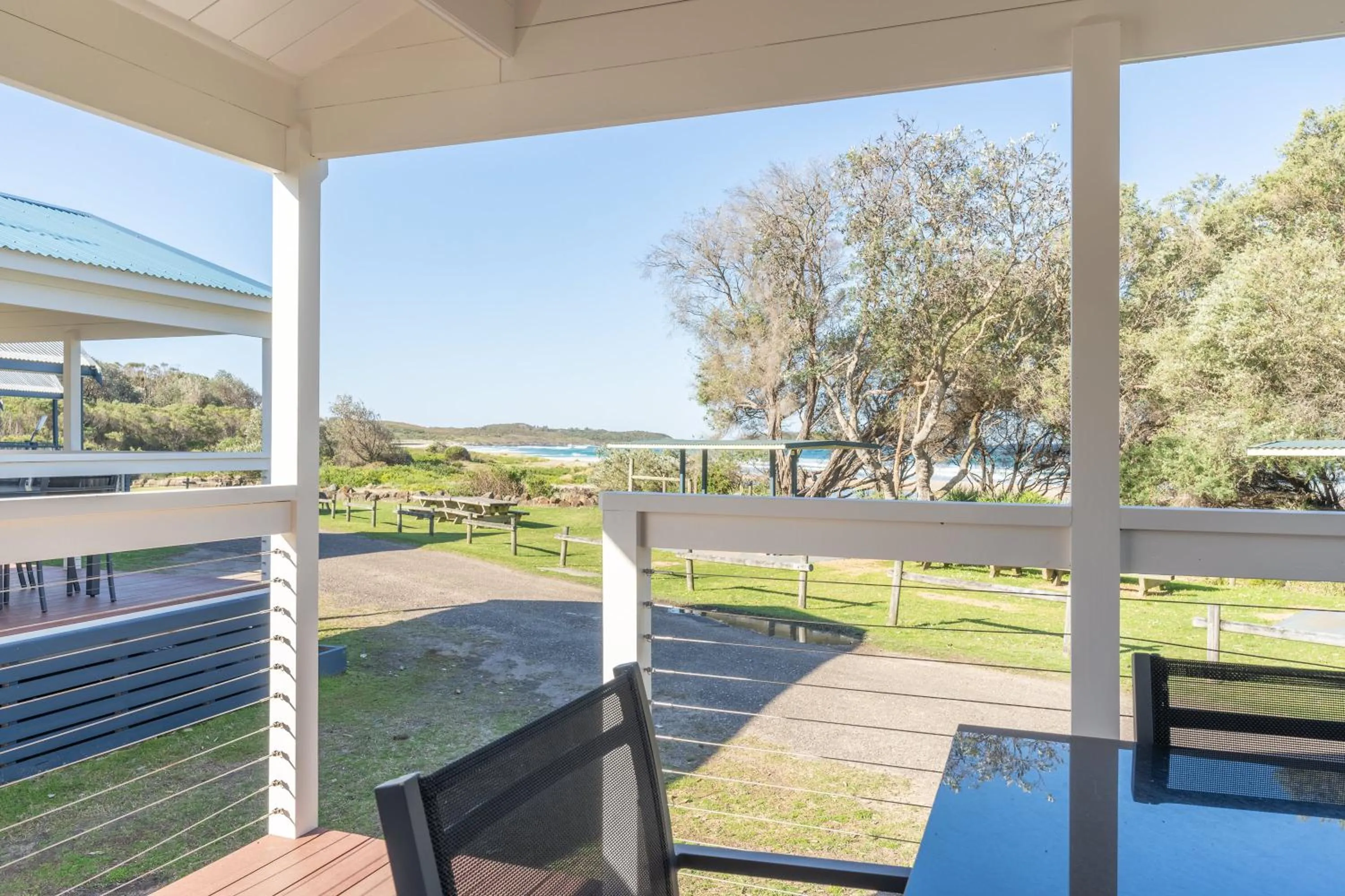Sea view in BIG4 Tasman Holiday Parks - Racecourse Beach