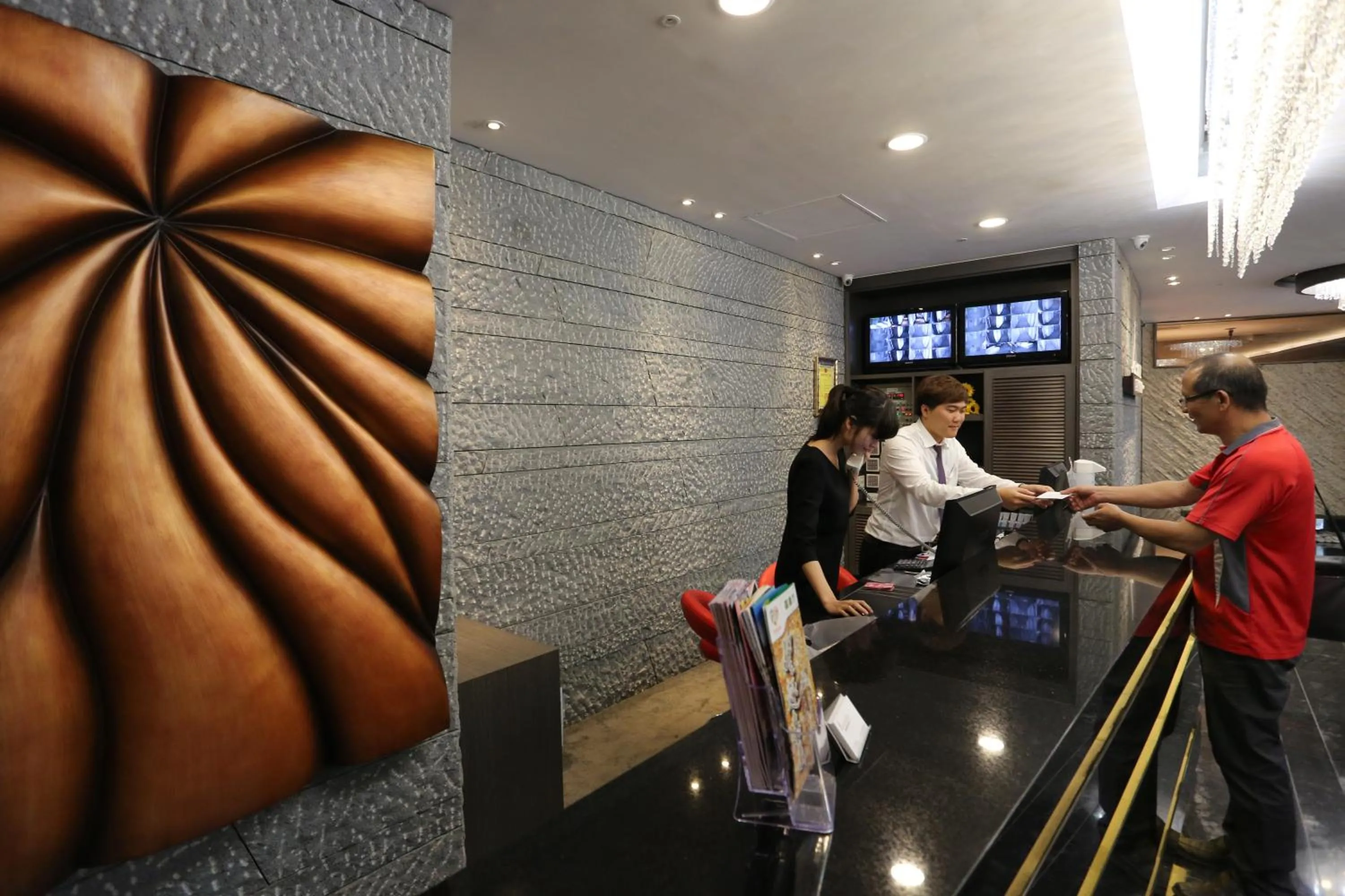 Lobby or reception in Chiayi Look Hotel