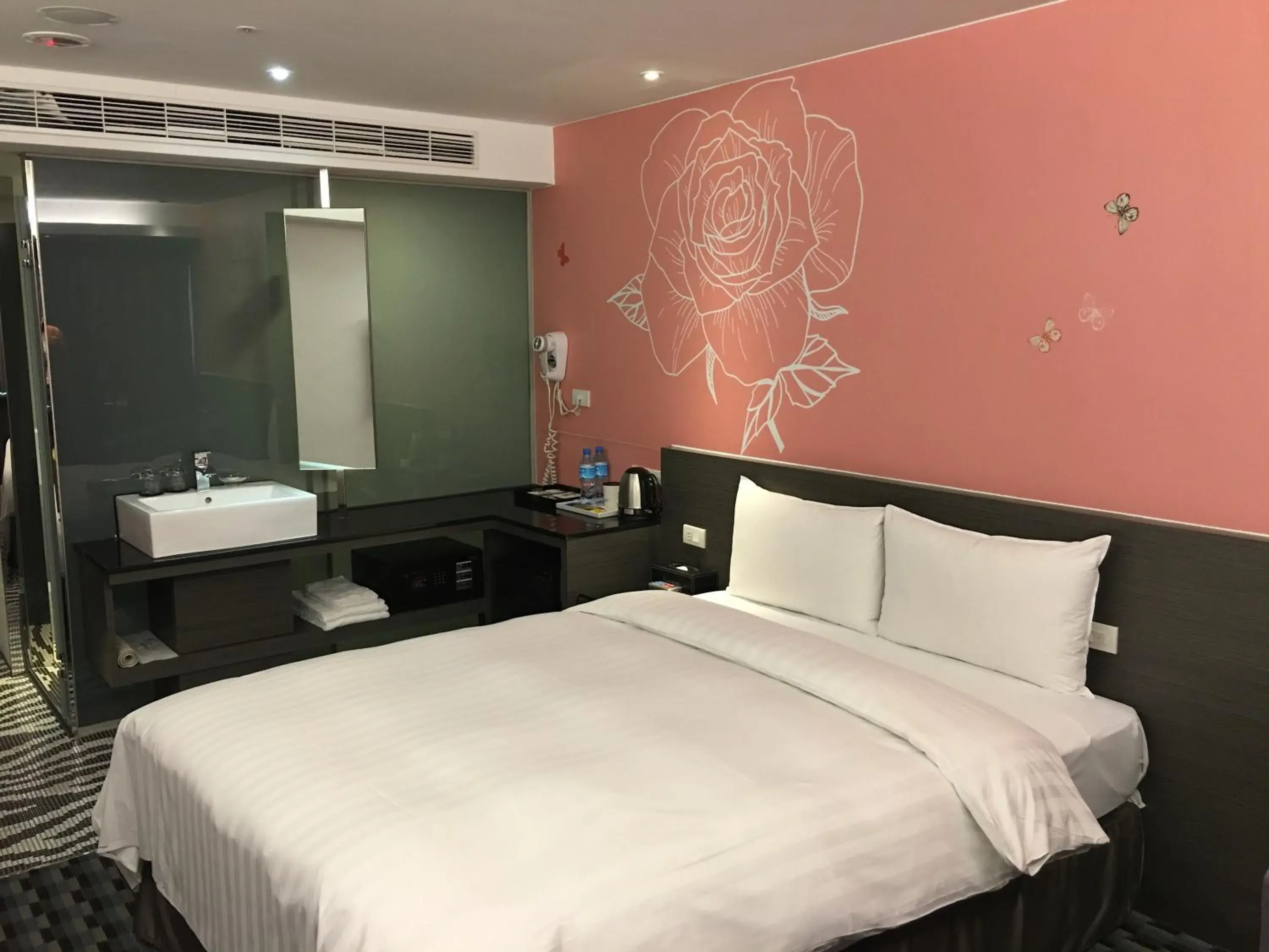 Bed in Chiayi Look Hotel Bed in Chiayi Look Hotel