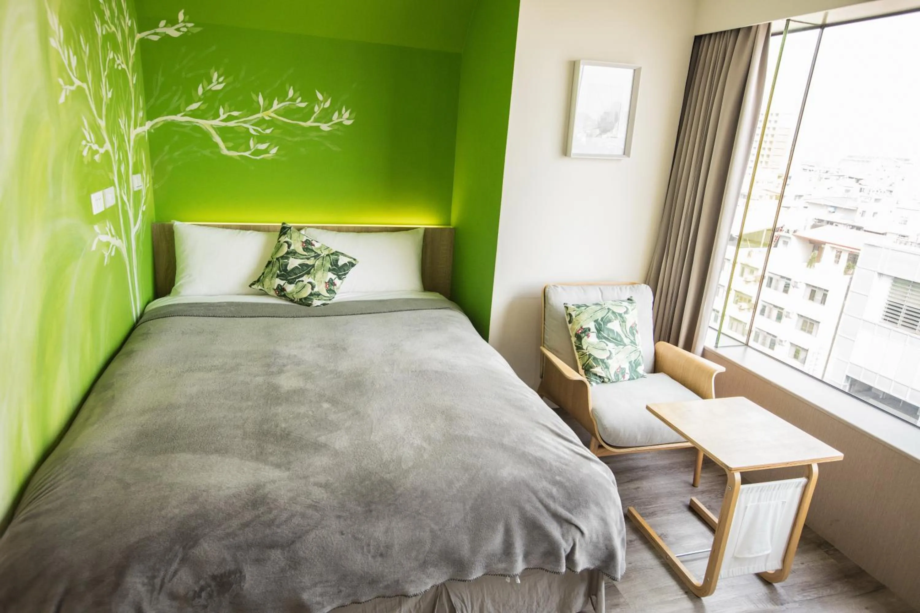 Bed in Paper Plane Hostel