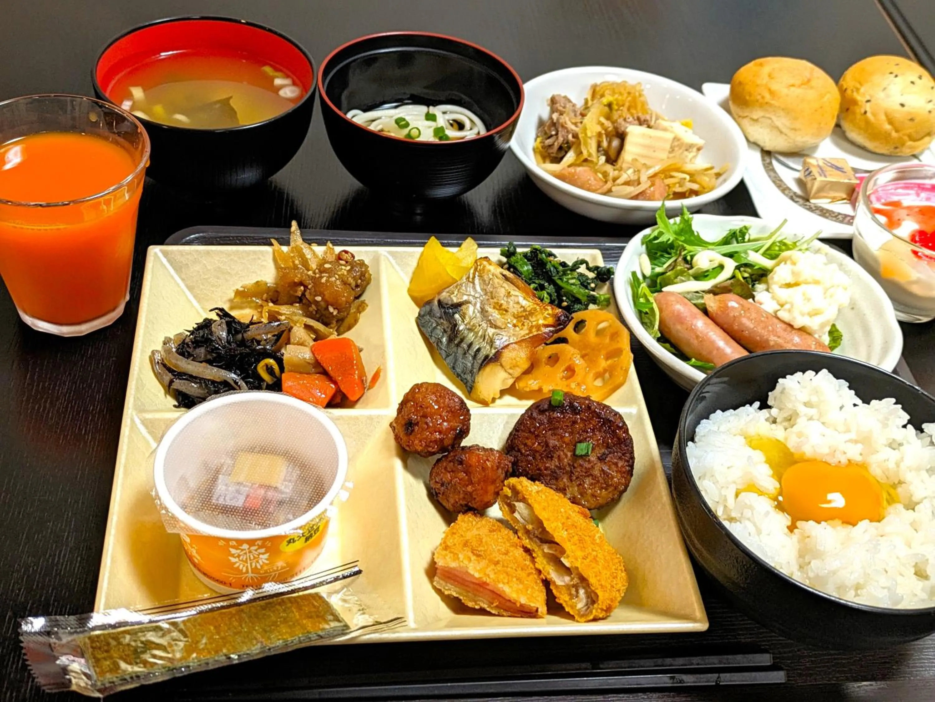 Breakfast in Plaza Hotel Nogata