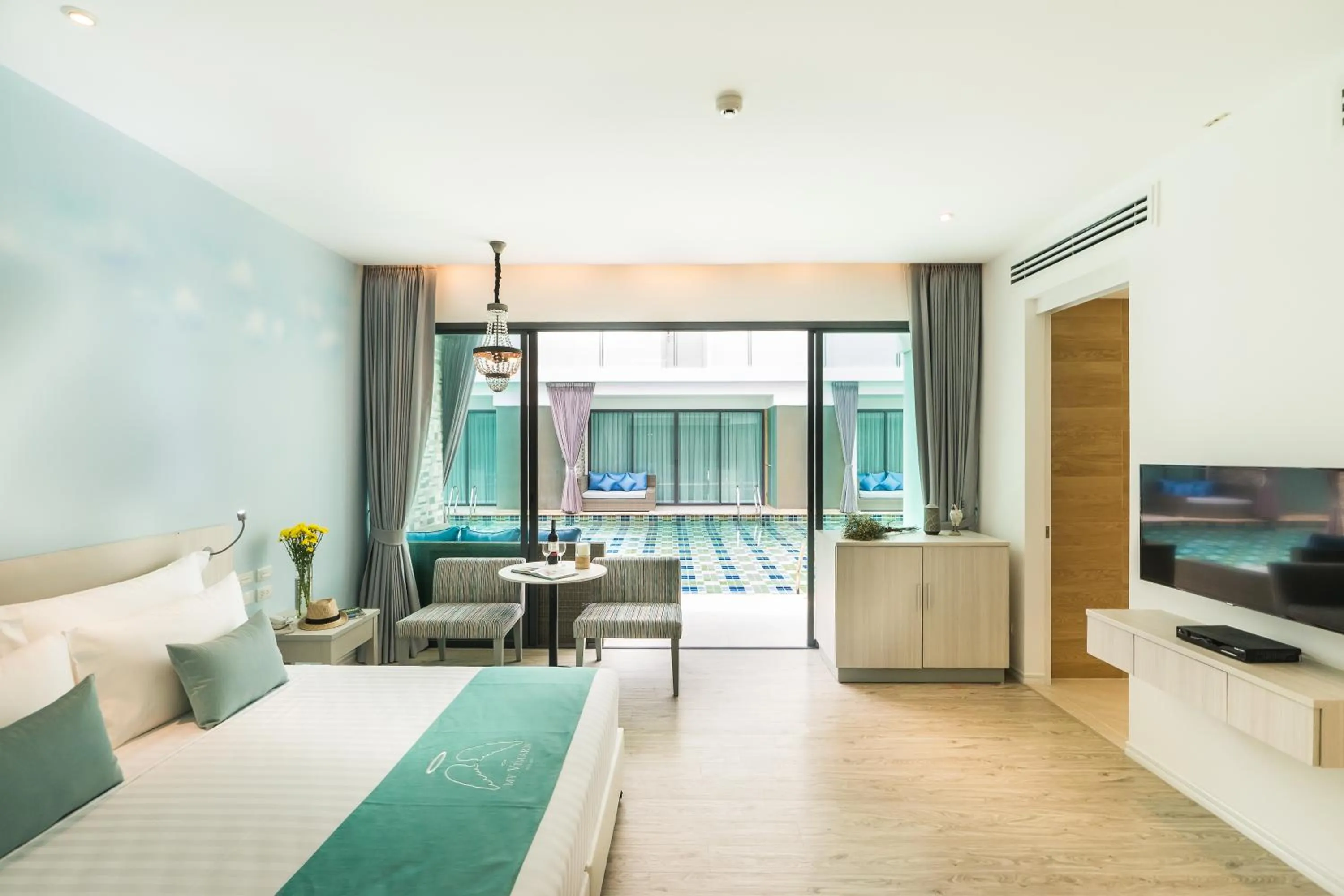 Bathroom, Bed in My Vimarn Hua Hin