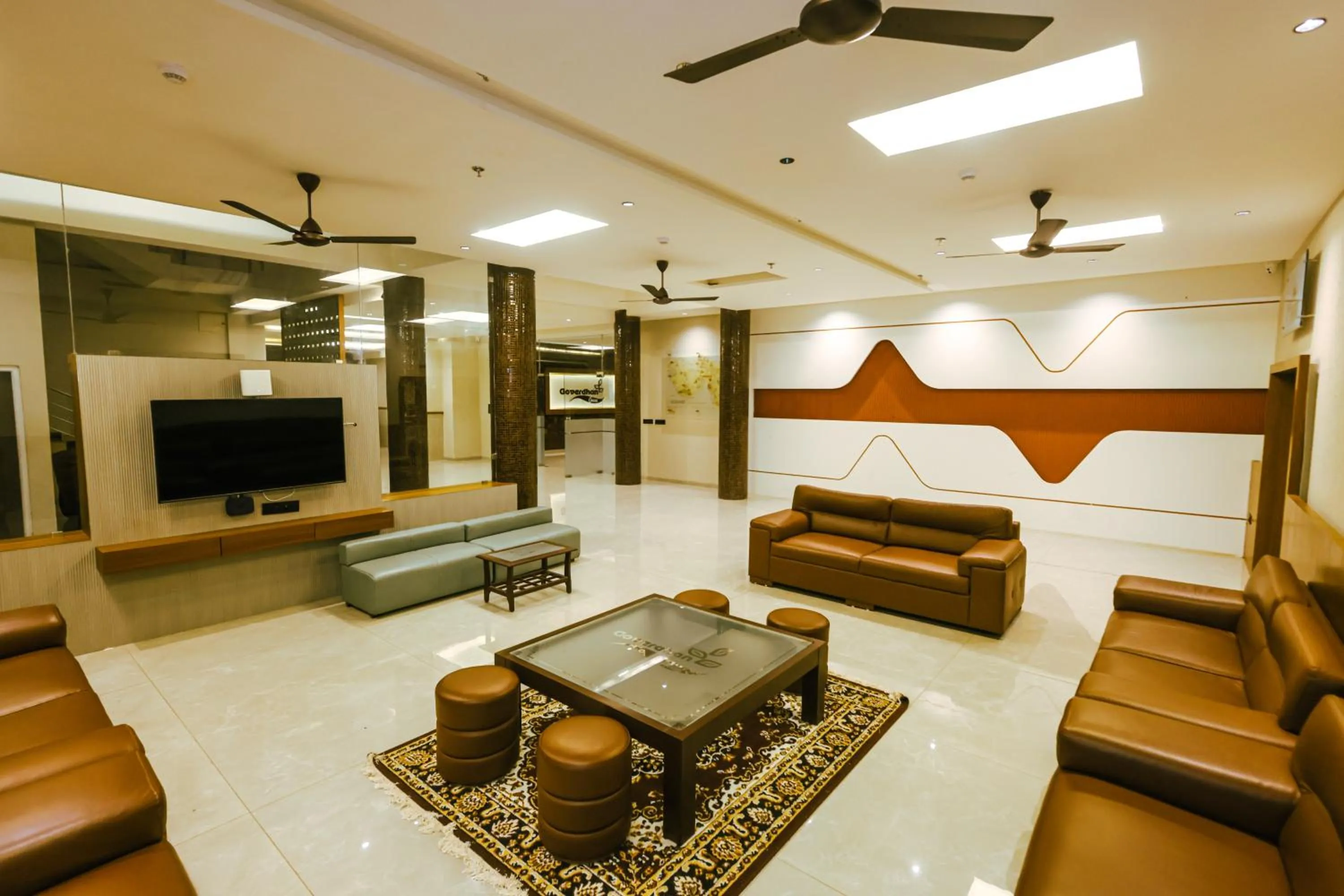 Property building in Goverdhan Greens Resort Dwarka l Hotels In Dwarka