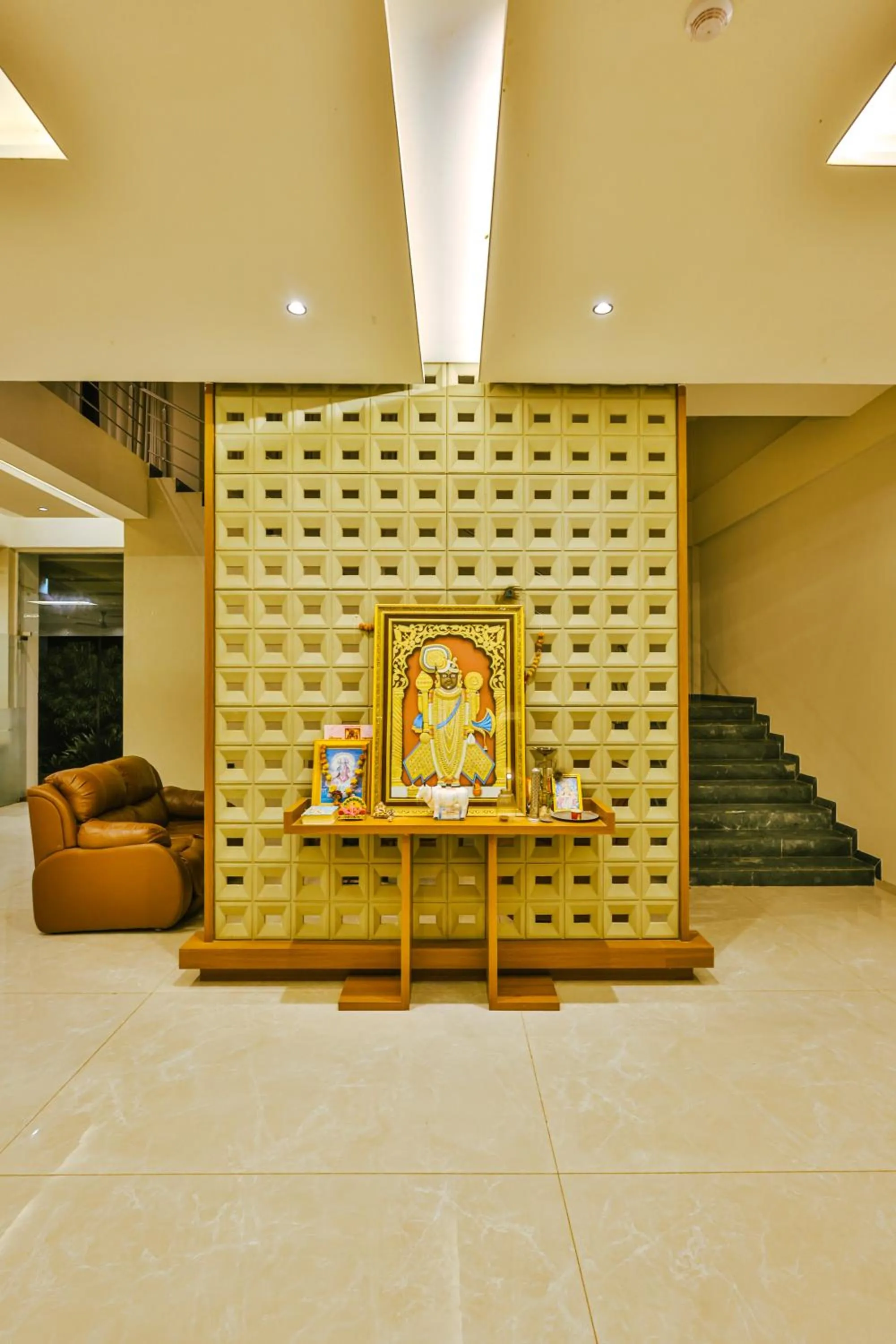 Property building in Goverdhan Greens Resort Dwarka l Hotels In Dwarka