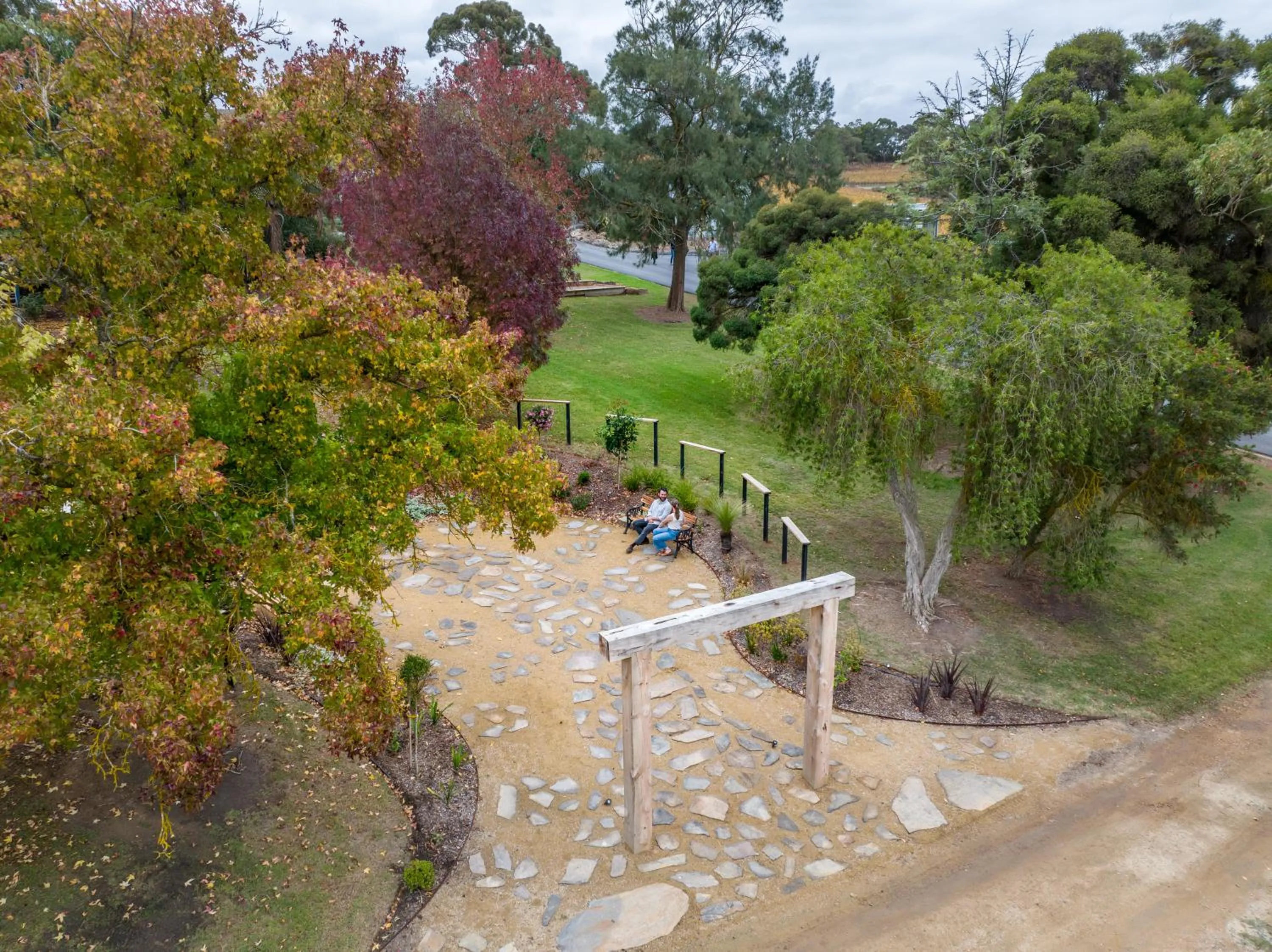 Garden in Longview Vineyard