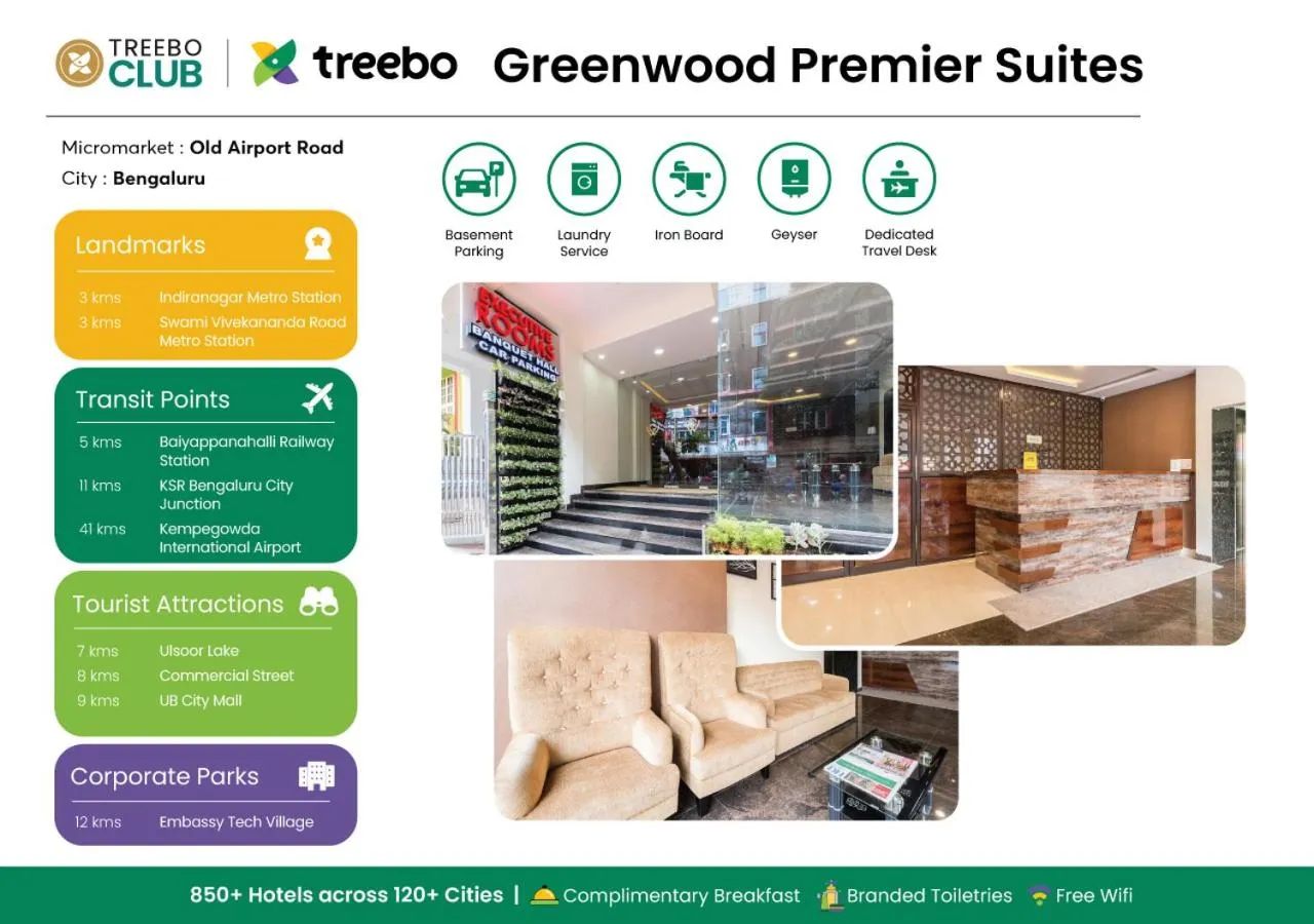 Treebo Greenwood Premier Suites, Old Airport Road