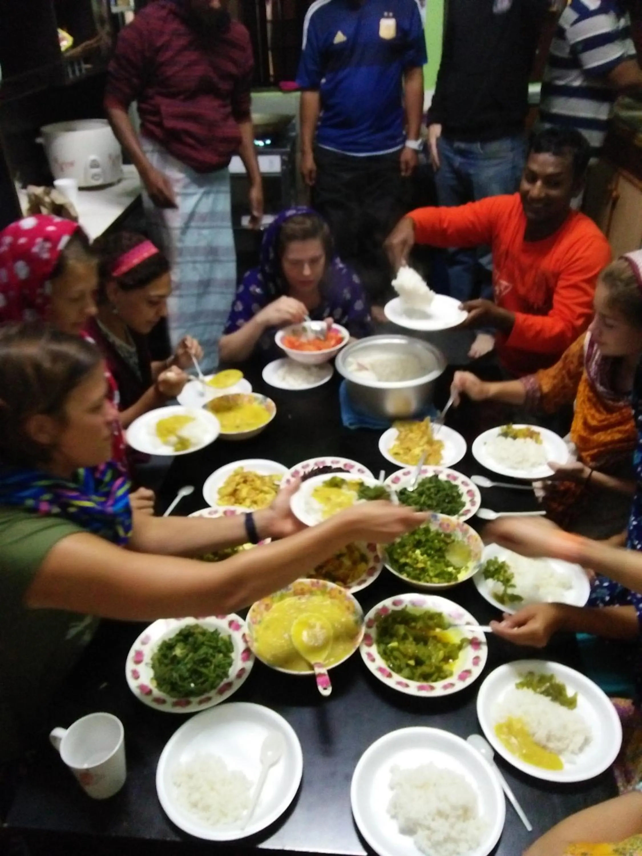 Evening entertainment in Orchid Haven