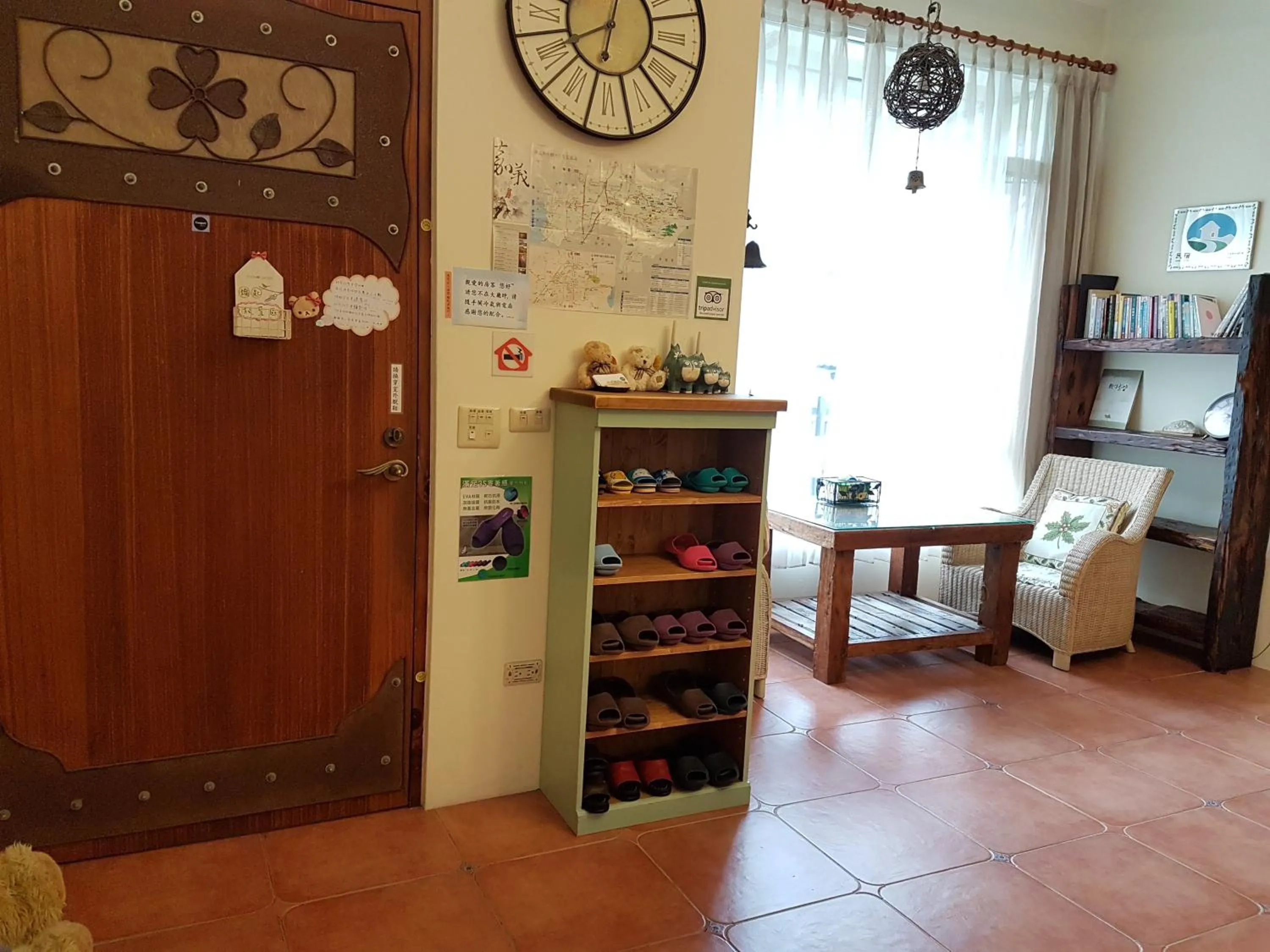 Seating area in Village Villa B&B