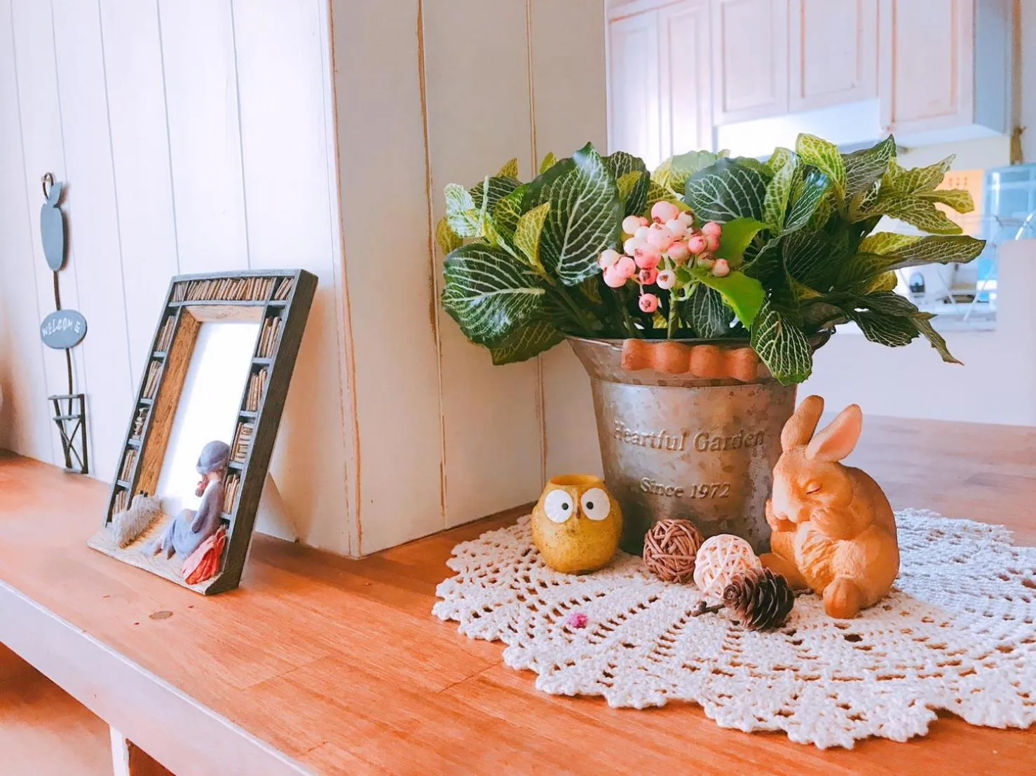 Decorative detail in Village Villa B&B