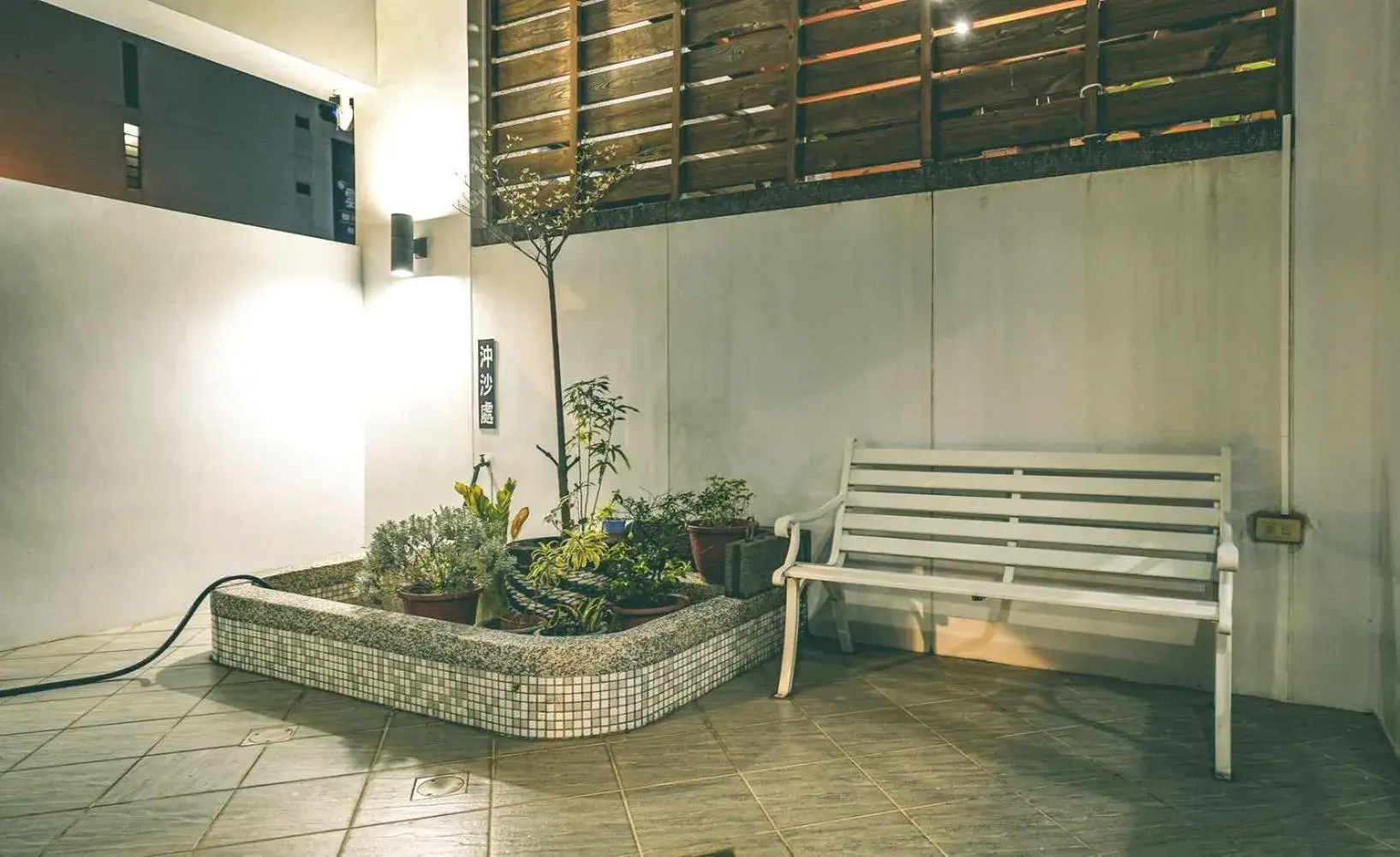 Garden view in Kenting True Color Hostel Garden view in Kenting True Color Hostel