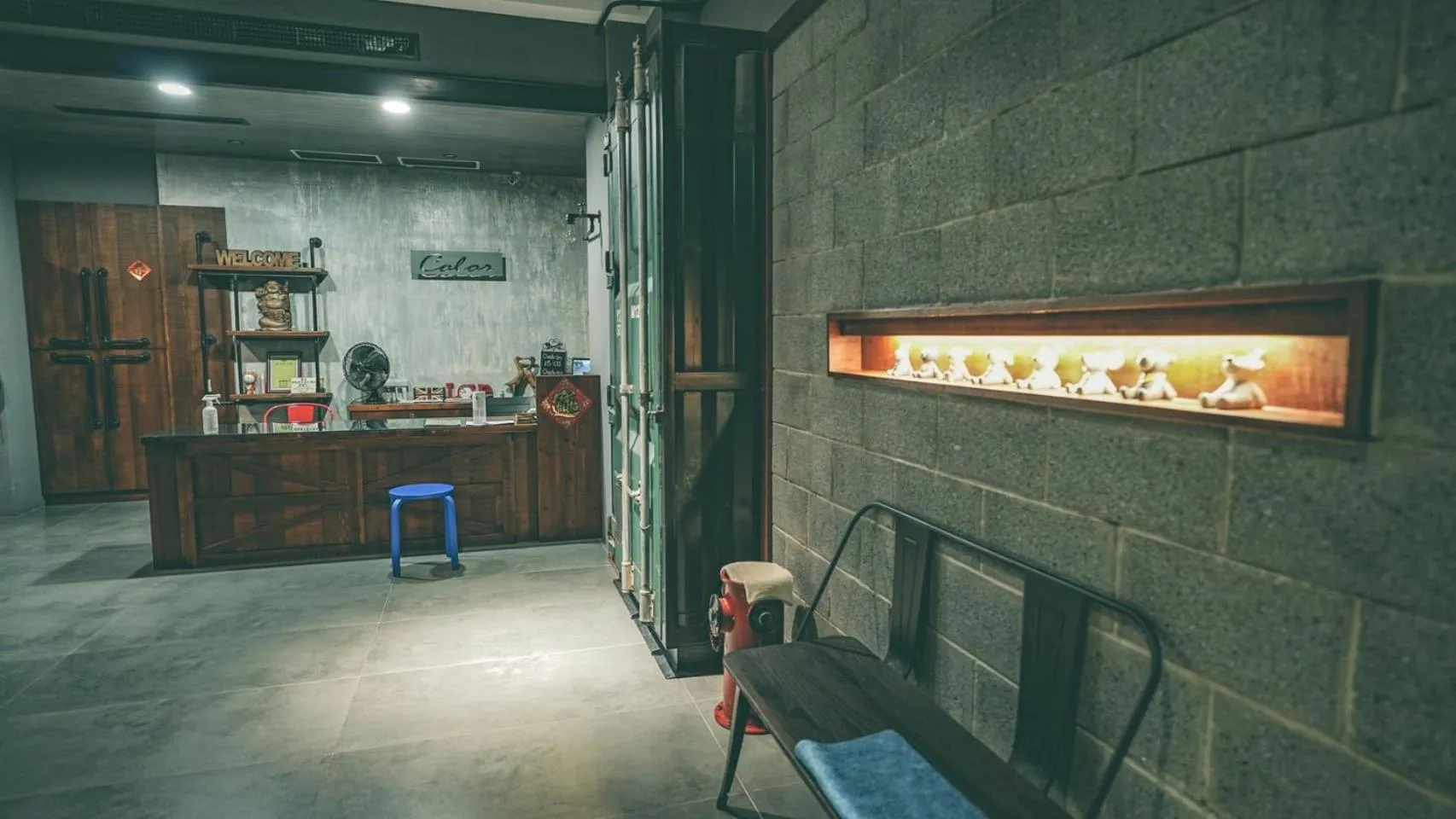 Lobby or reception in Kenting True Color Hostel