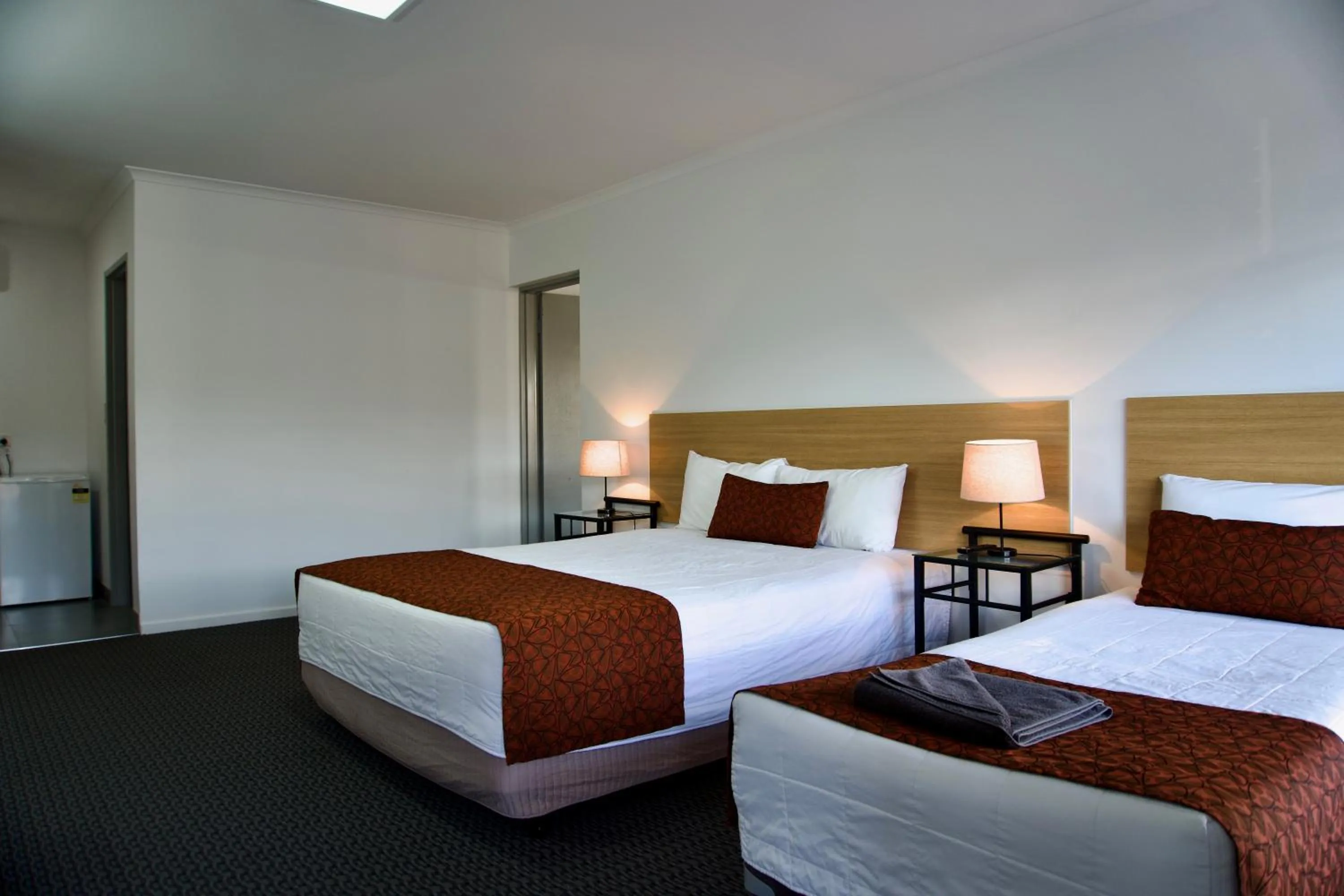 Bed in Ararat Colonial Lodge Motel