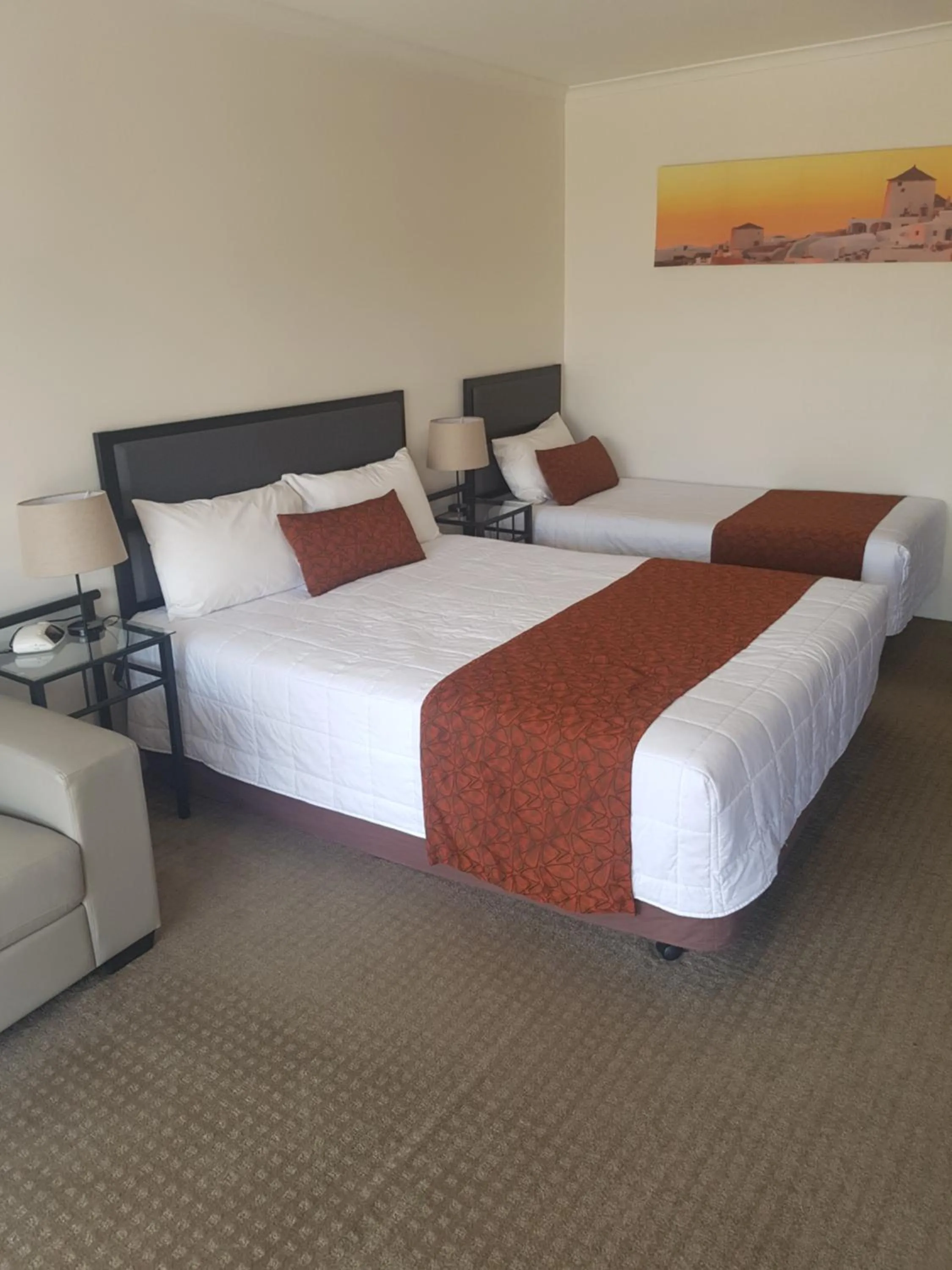 Bed in Ararat Colonial Lodge Motel