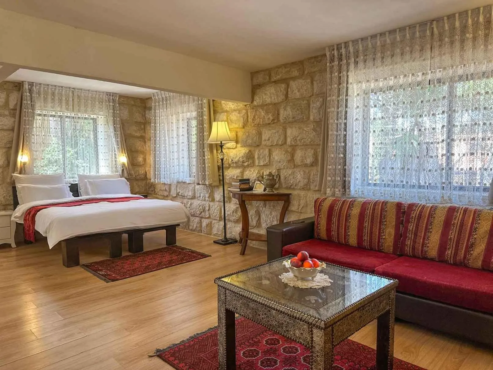 Bed in Beit Shalom Historical boutique Hotel