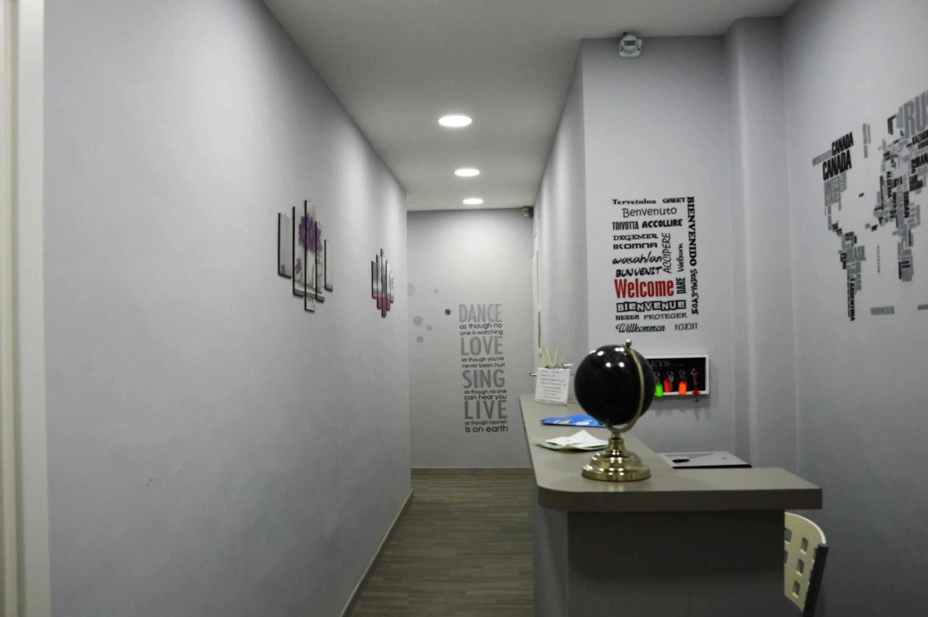 Lobby or reception in Iris Inn