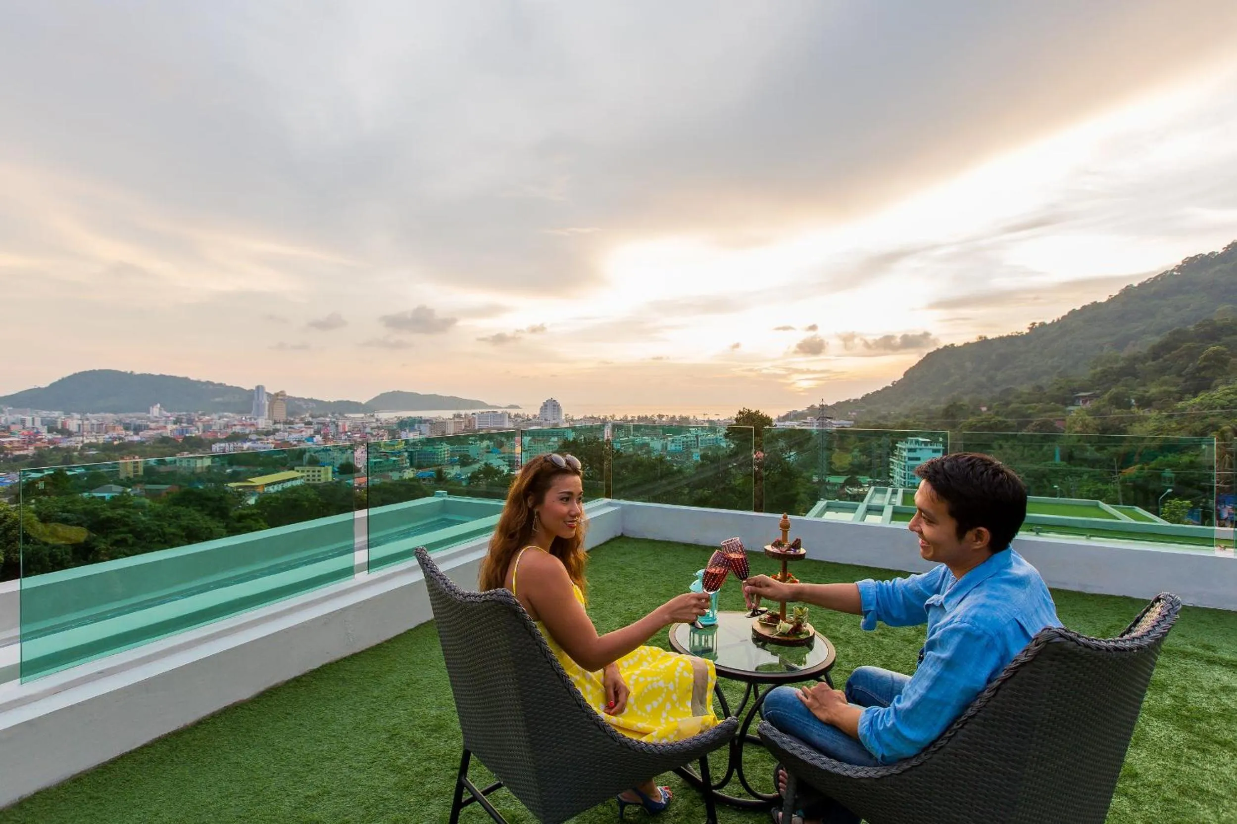 BBQ facilities in Fusion Suites Phuket Patong