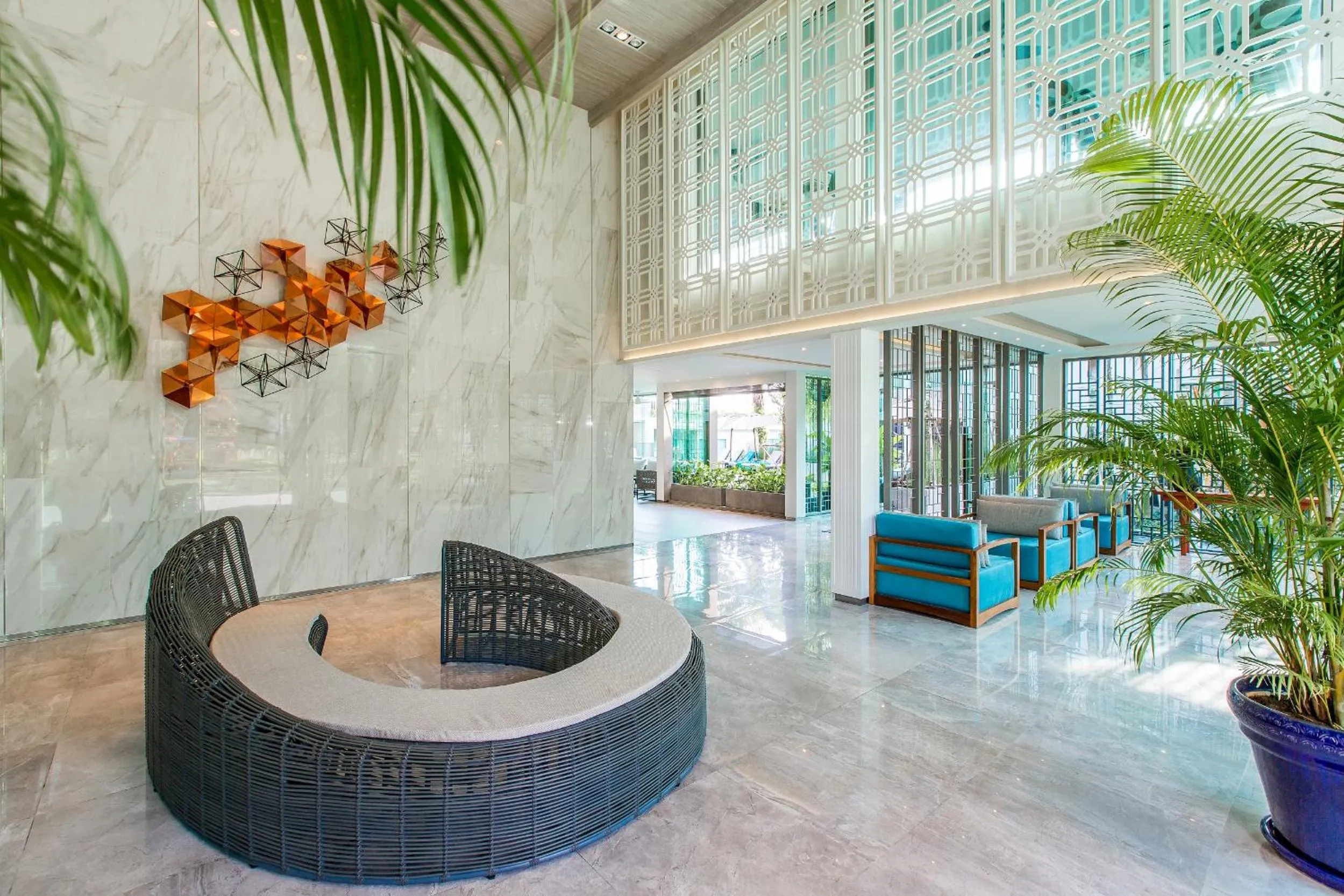Lobby or reception in Fusion Suites Phuket Patong