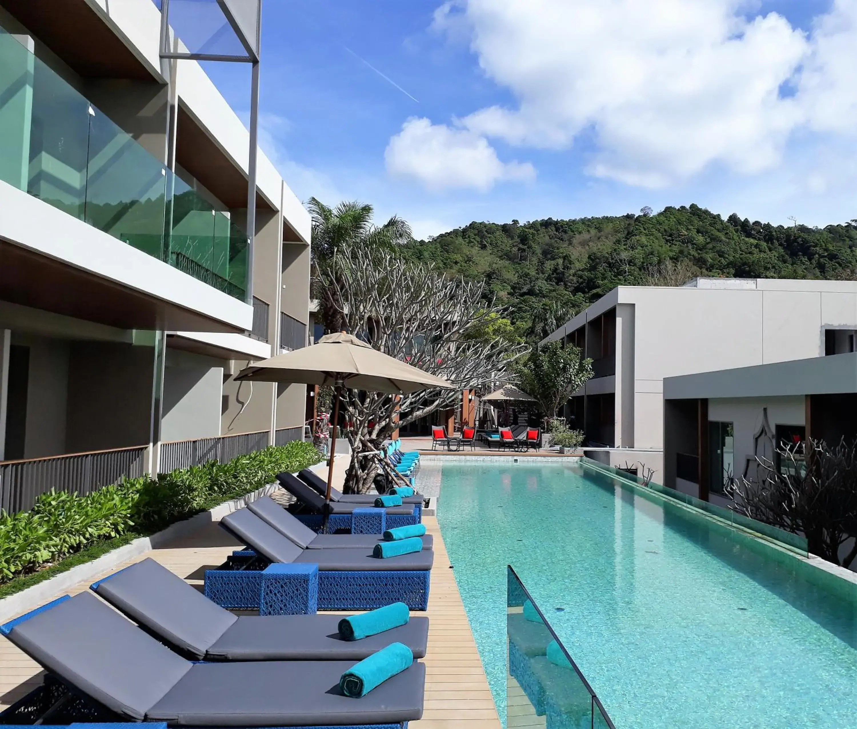 Property building in Fusion Suites Phuket Patong Property building in Fusion Suites Phuket Patong
