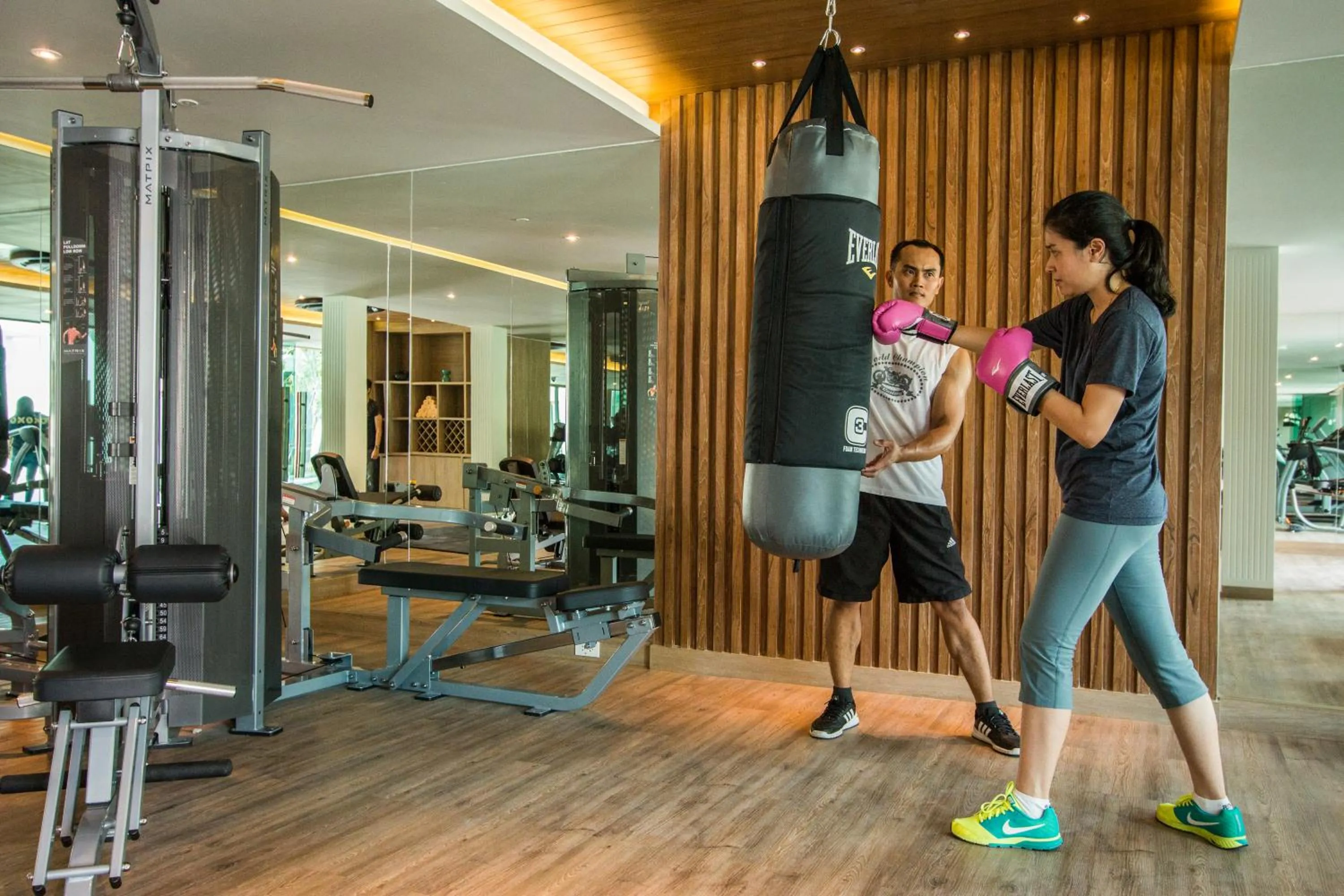 Fitness centre/facilities in Fusion Suites Phuket Patong