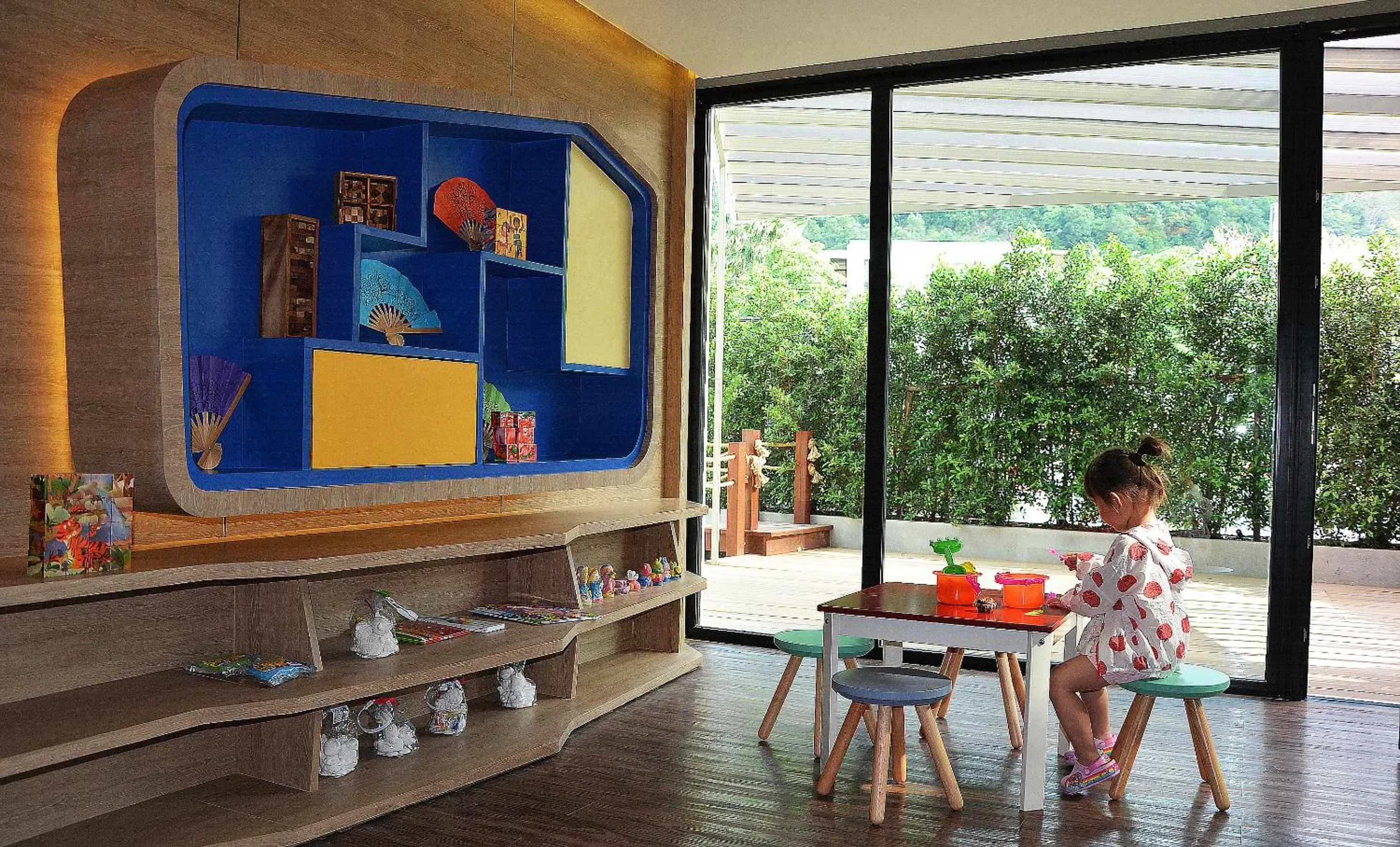 Children play ground in Fusion Suites Phuket Patong