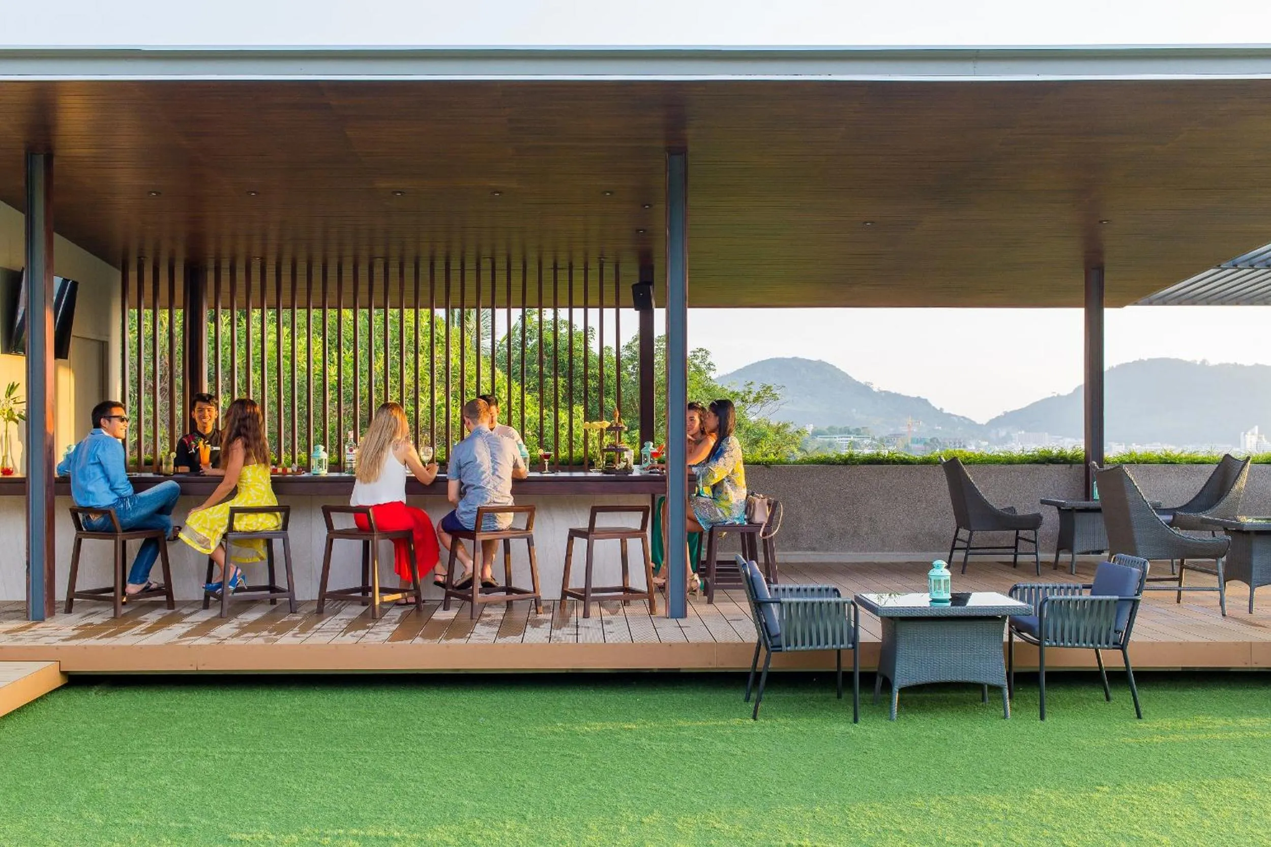 BBQ facilities in Fusion Suites Phuket Patong