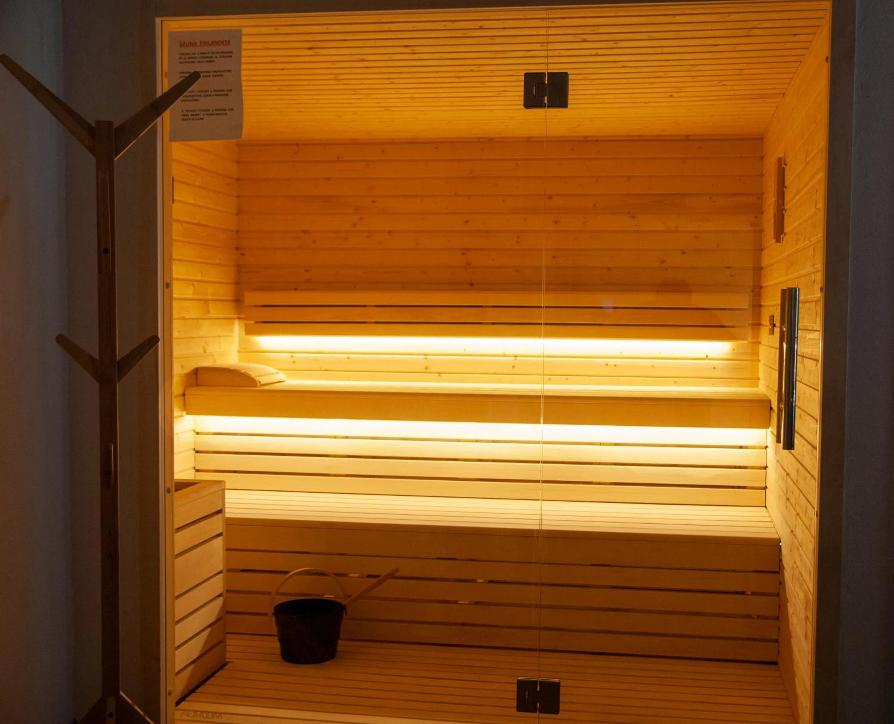 Sauna in Hotel Bamby