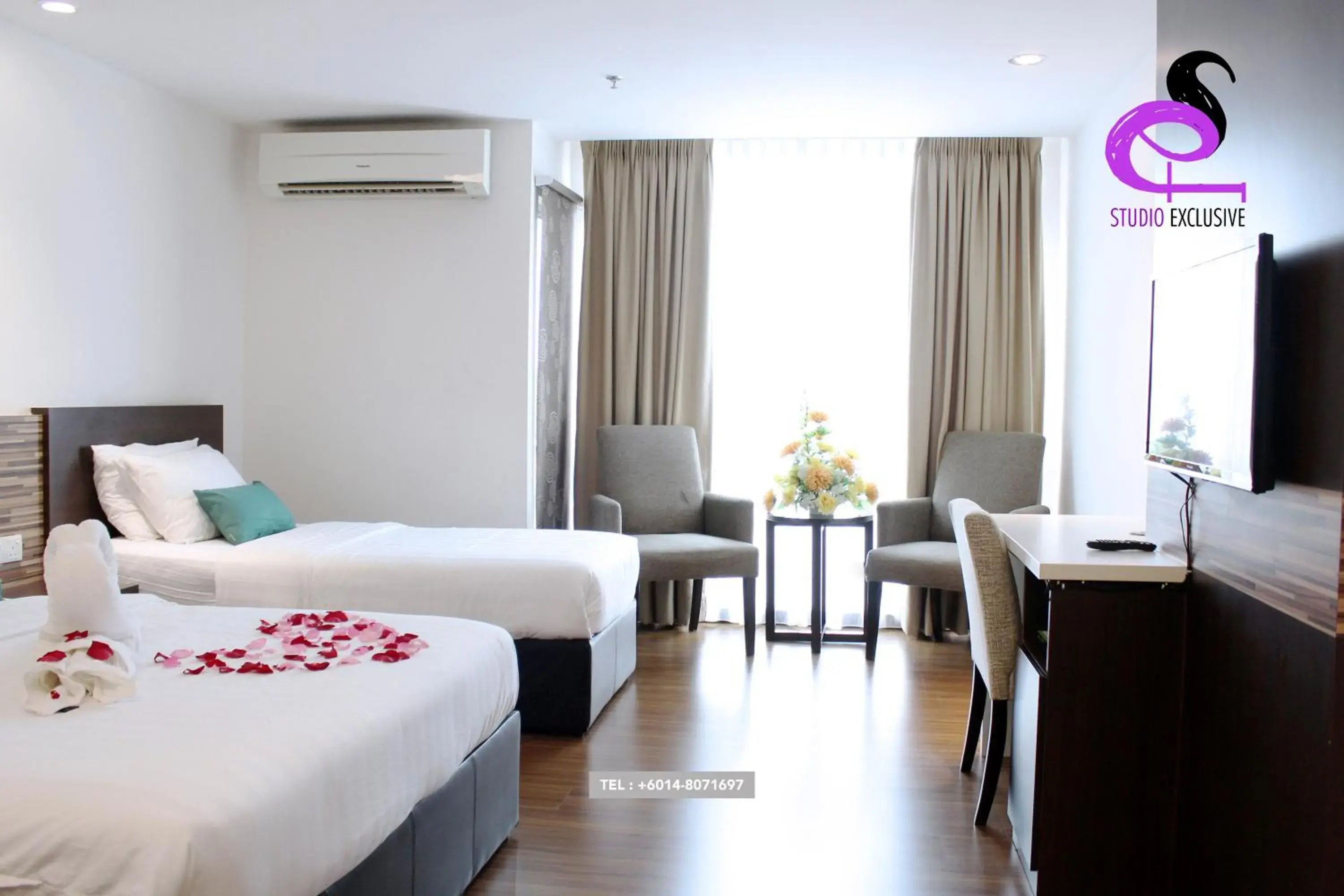 Comfort Triple Room in Studio Exclusive (Kota Bharu City Point) Comfort Triple Room in Studio Exclusive (Kota Bharu City Point)