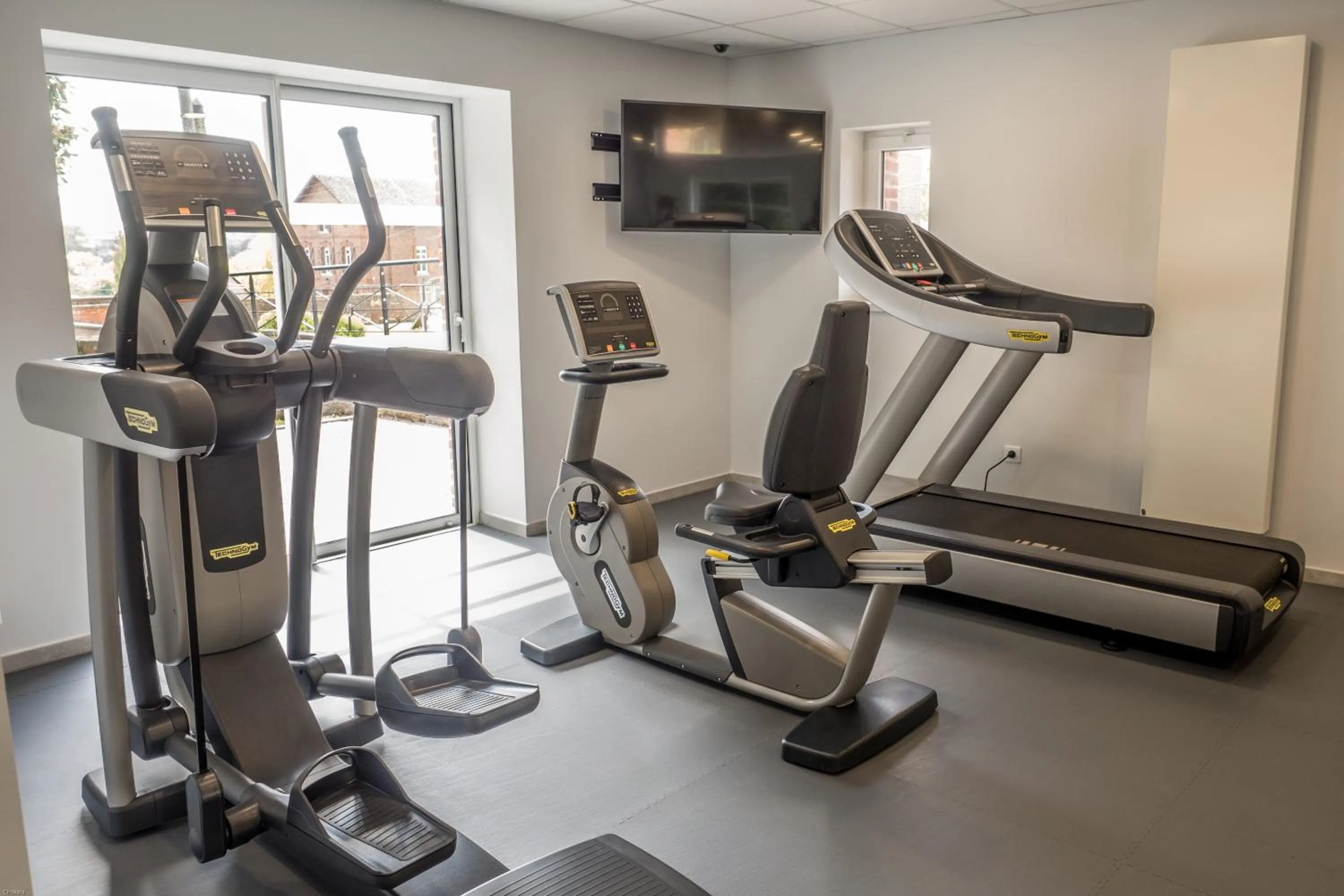 Fitness centre/facilities in Hôtel Château de la Marlière