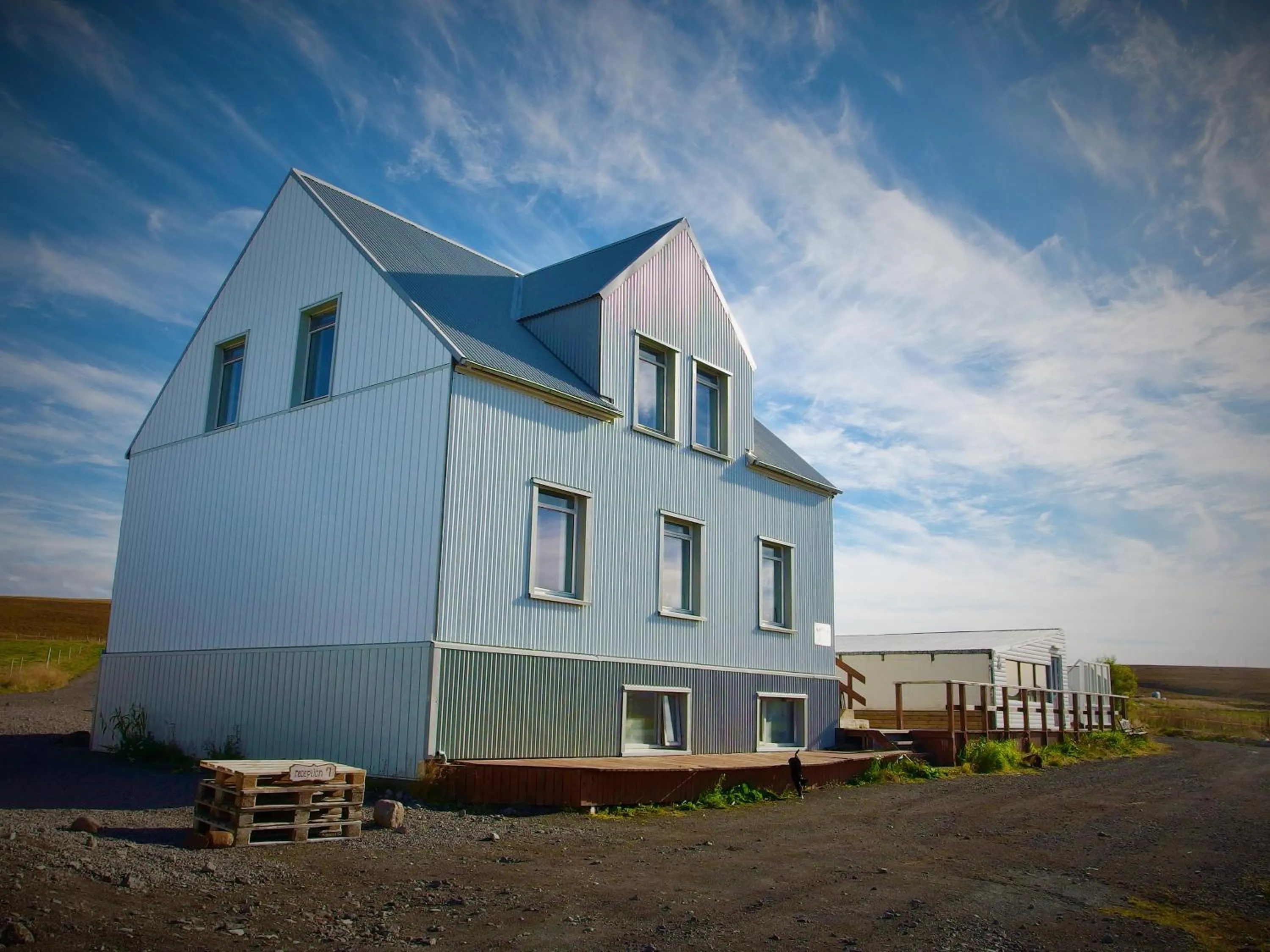 Property building in Saltvík Farm Guesthouse