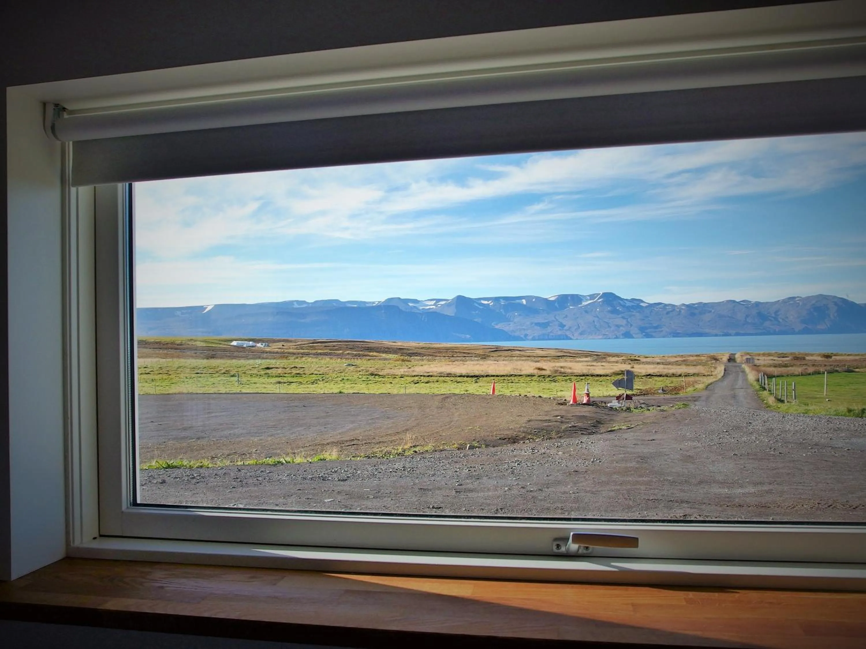Mountain view in Saltvík Farm Guesthouse