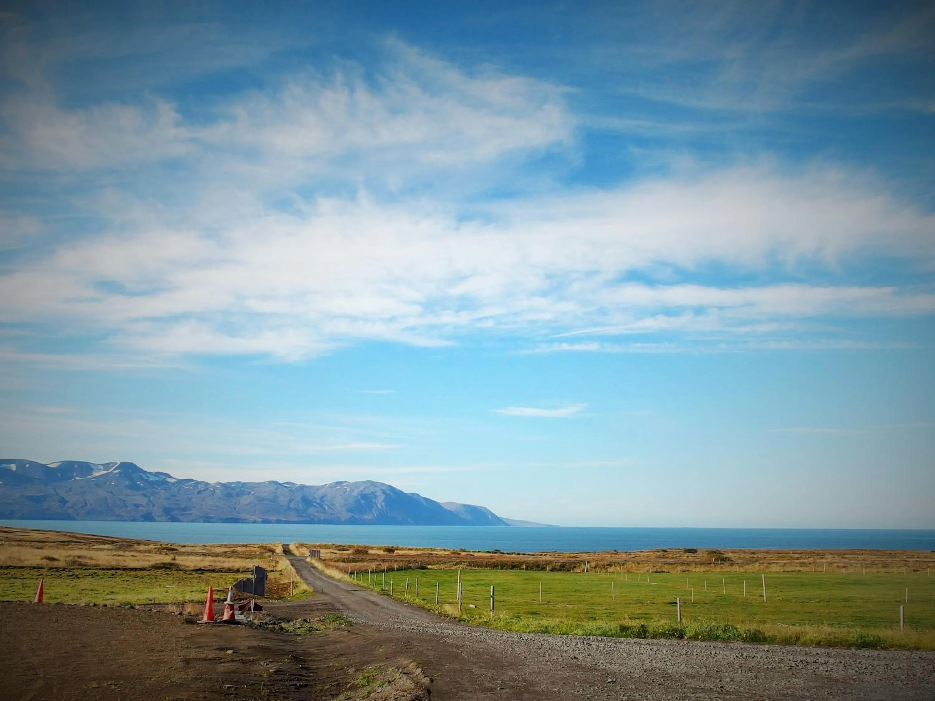 Mountain view in Saltvík Farm Guesthouse