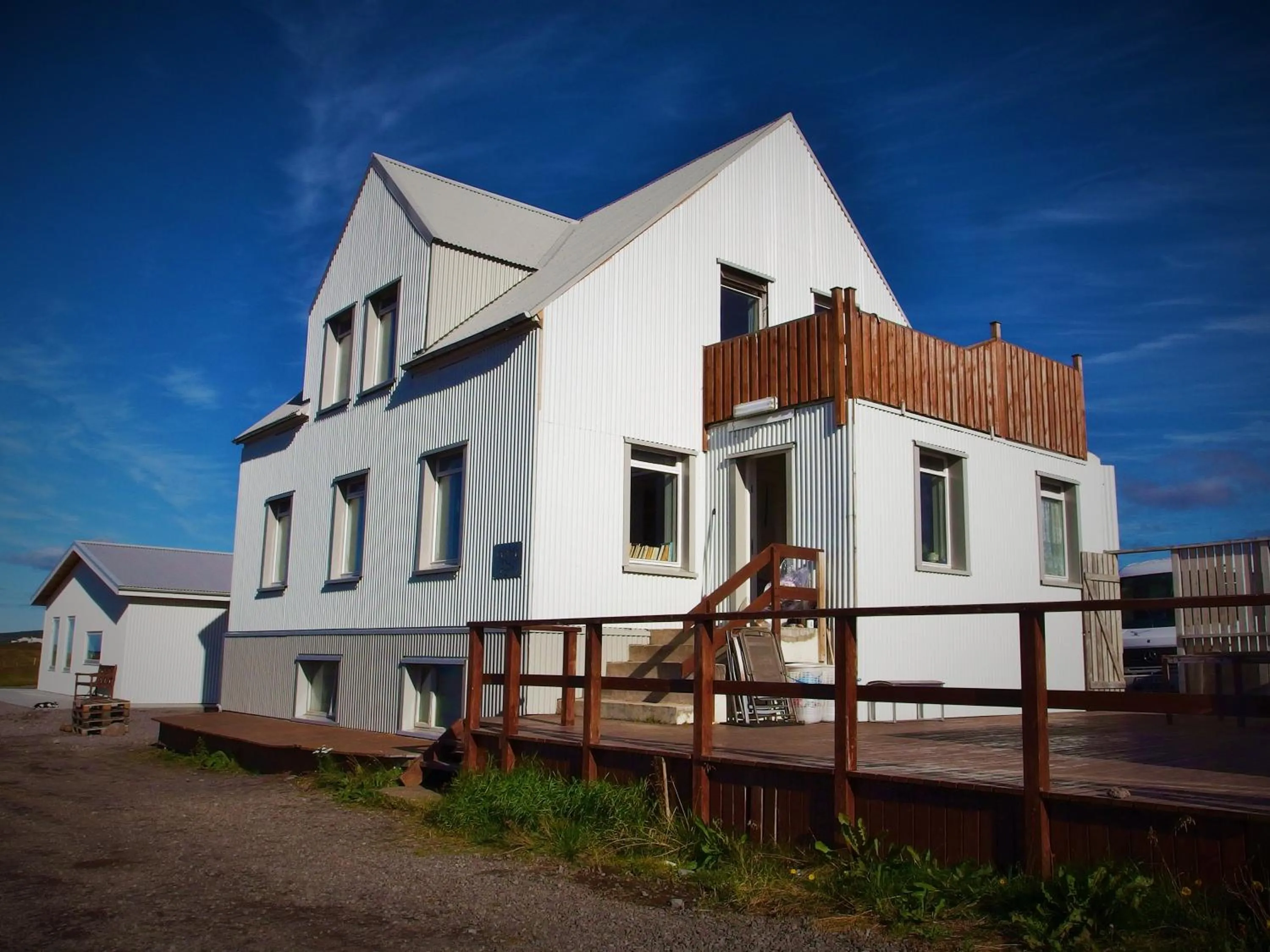 Property building in Saltvík Farm Guesthouse