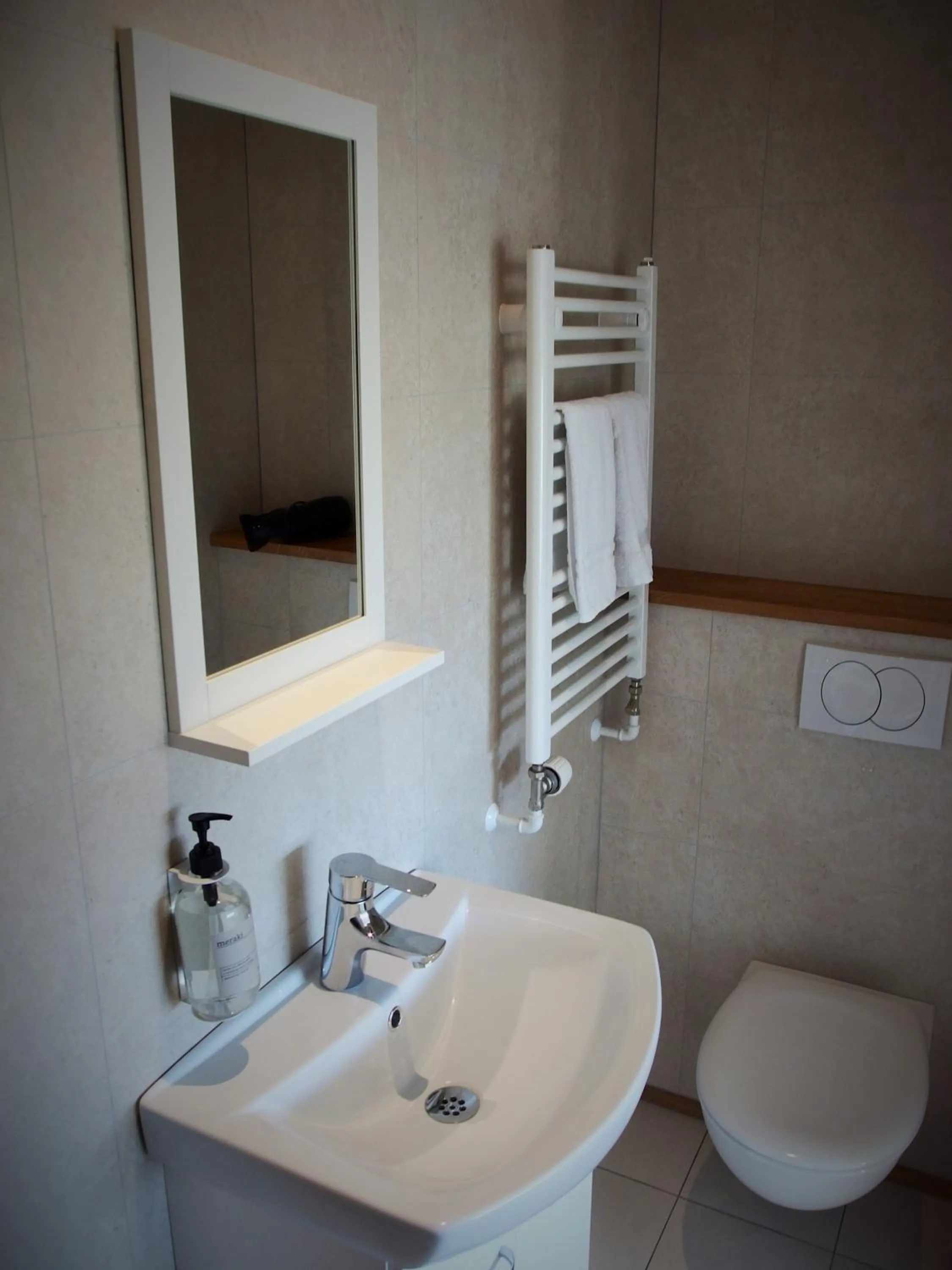 Toilet in Saltvík Farm Guesthouse
