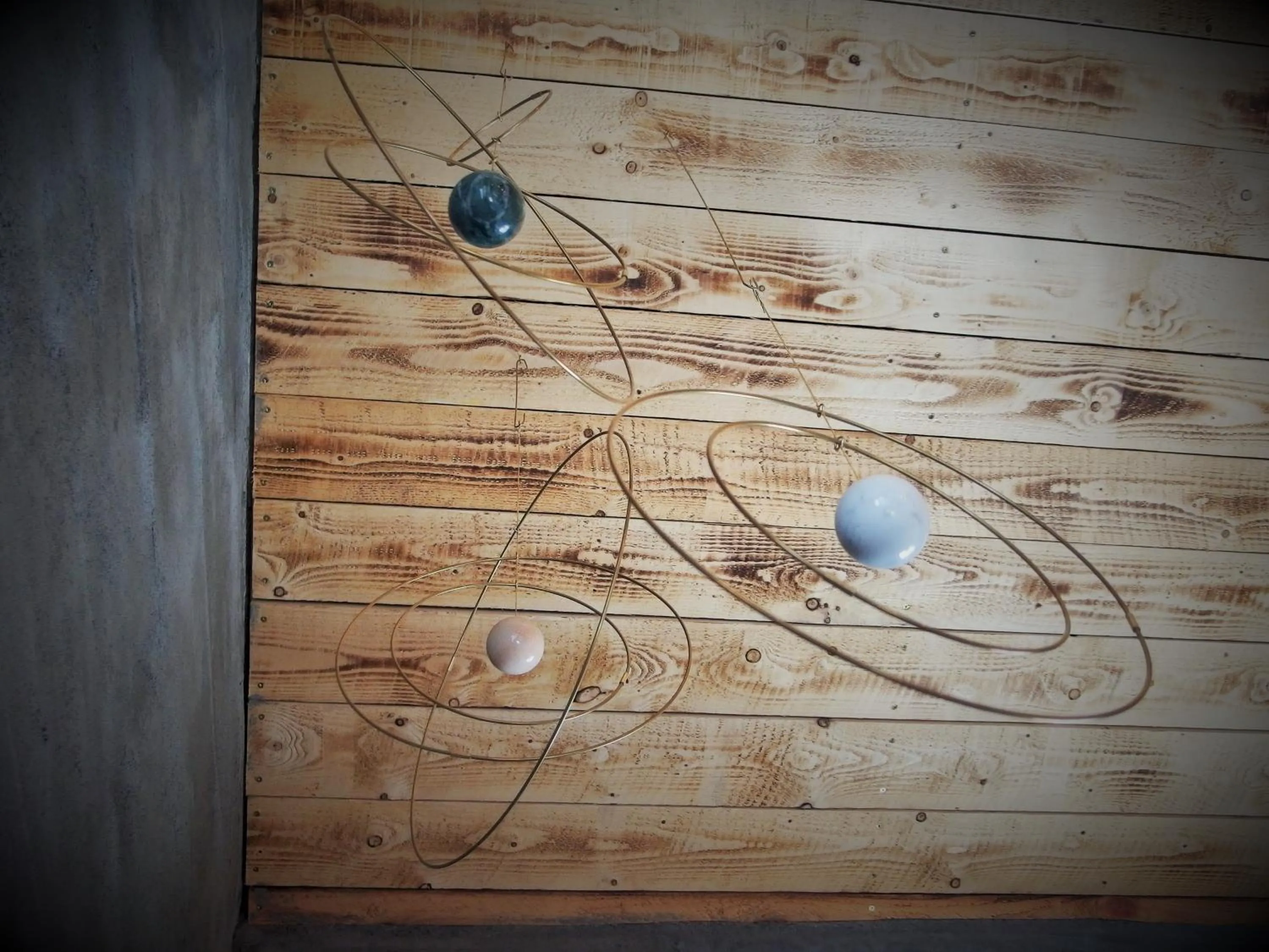 Decorative detail in Saltvík Farm Guesthouse