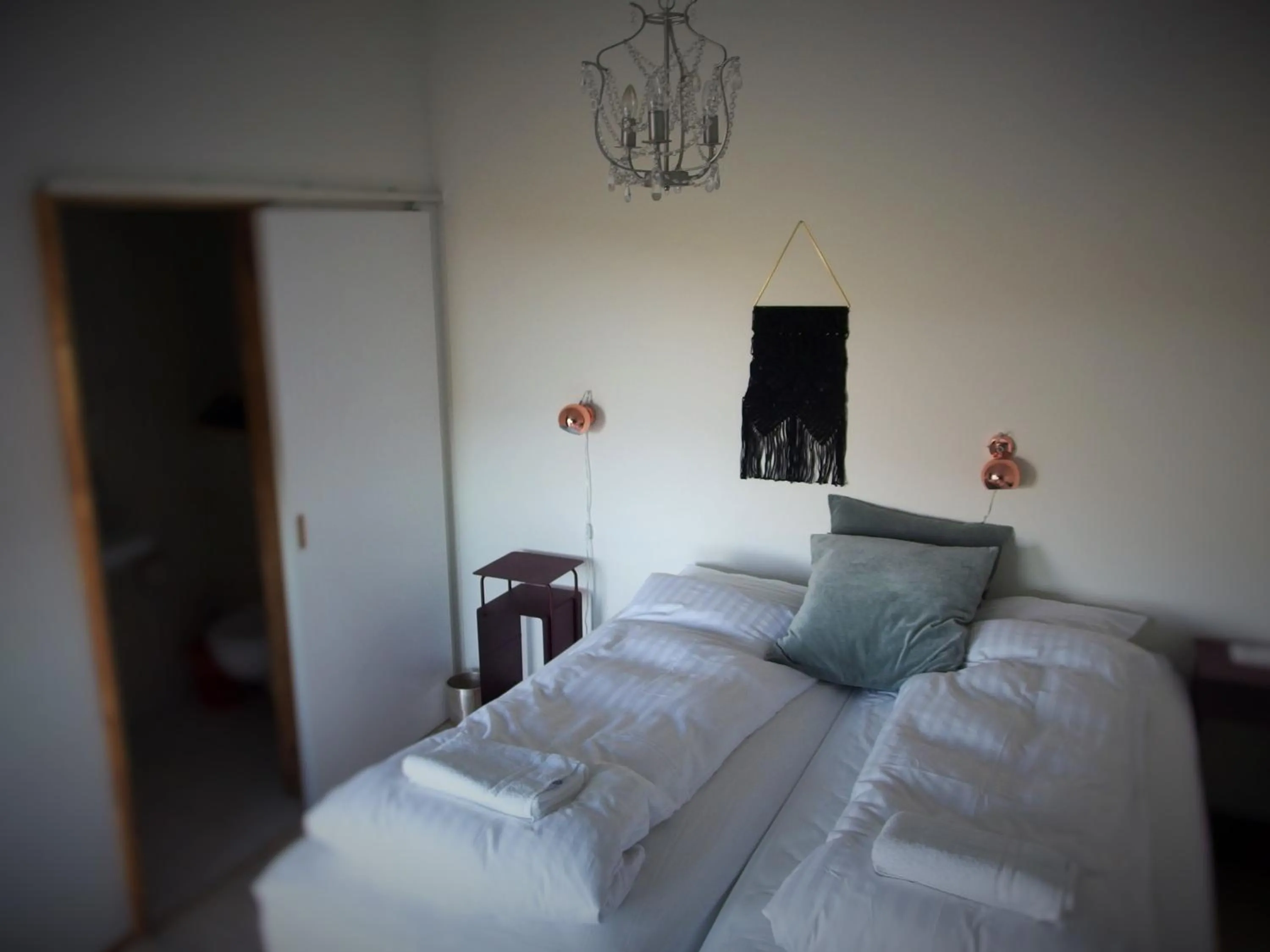 Bedroom, Bed in Saltvík Farm Guesthouse